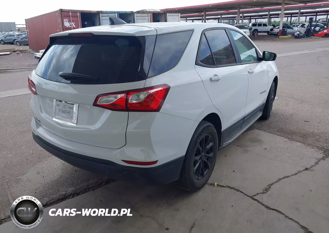 2020 Chevrolet Equinox Fwd Ls VIN:3GNAXHEV7LS577177 - 4