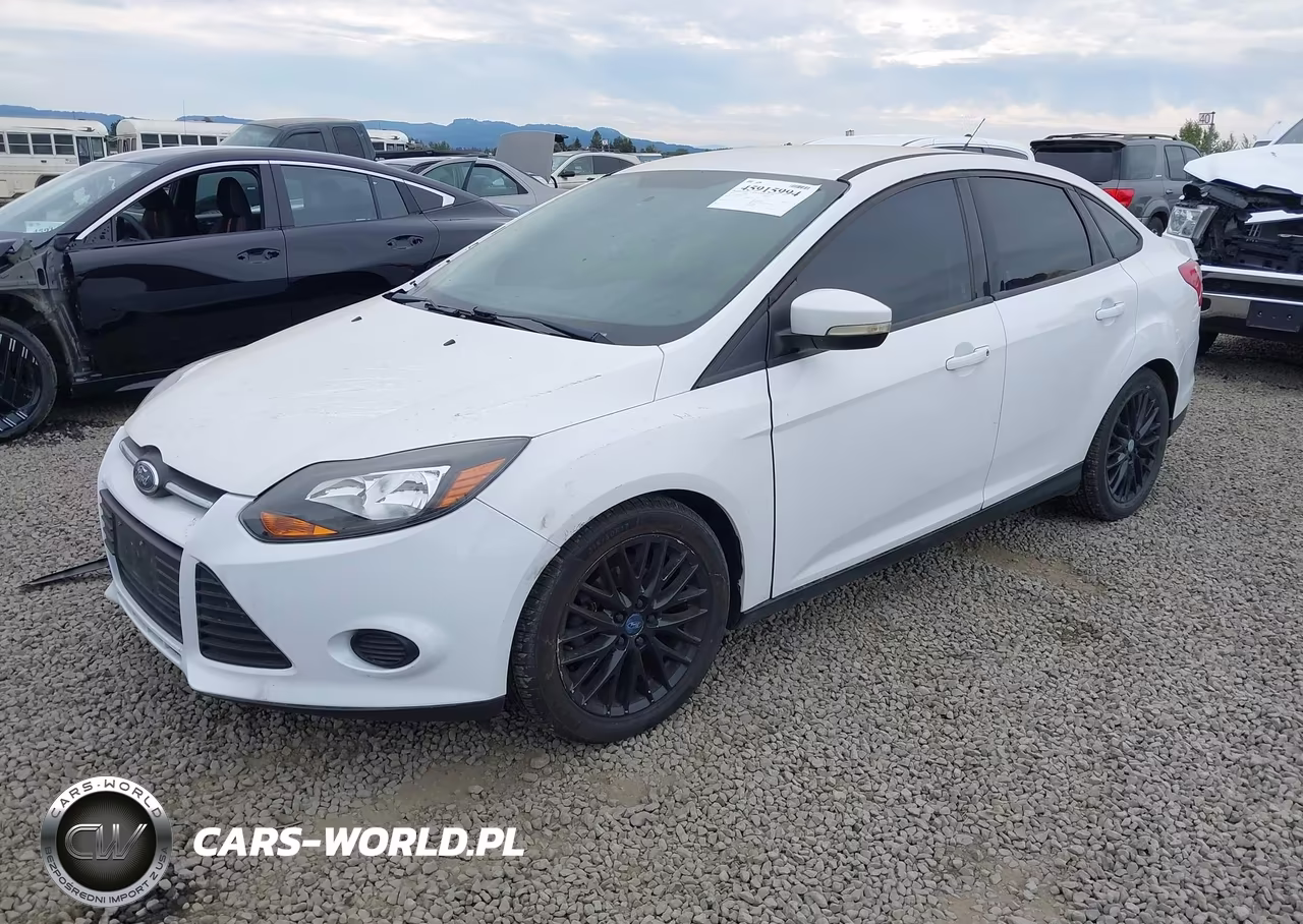 2013 Ford Focus Se VIN:1FADP3F29DL341818 - 2