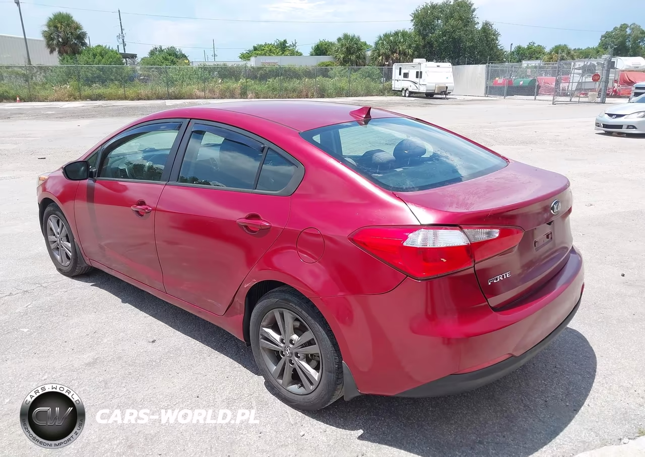 2014 Kia Forte Lx VIN:KNAFX4A68E5150381 - 3