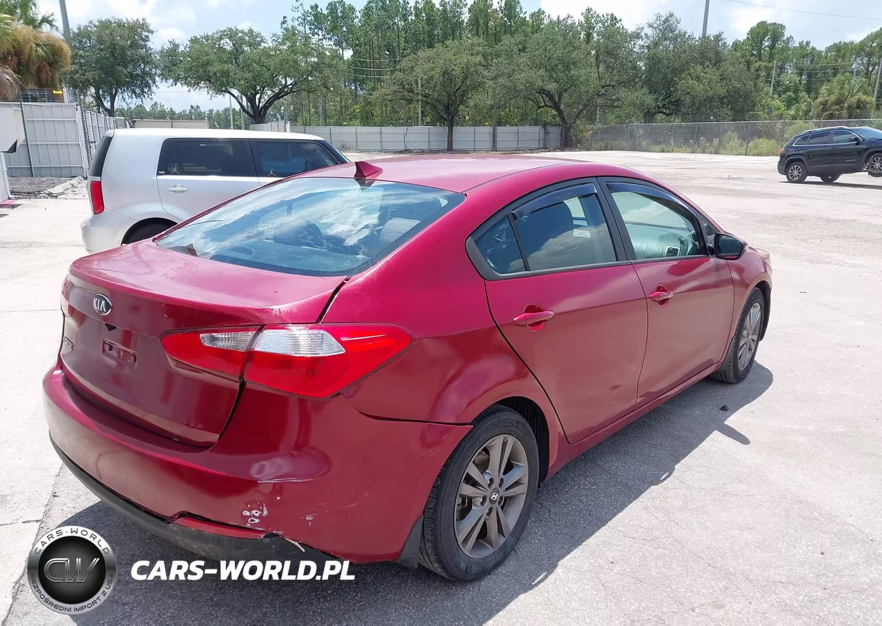 2014 Kia Forte Lx VIN:KNAFX4A68E5150381 - 4