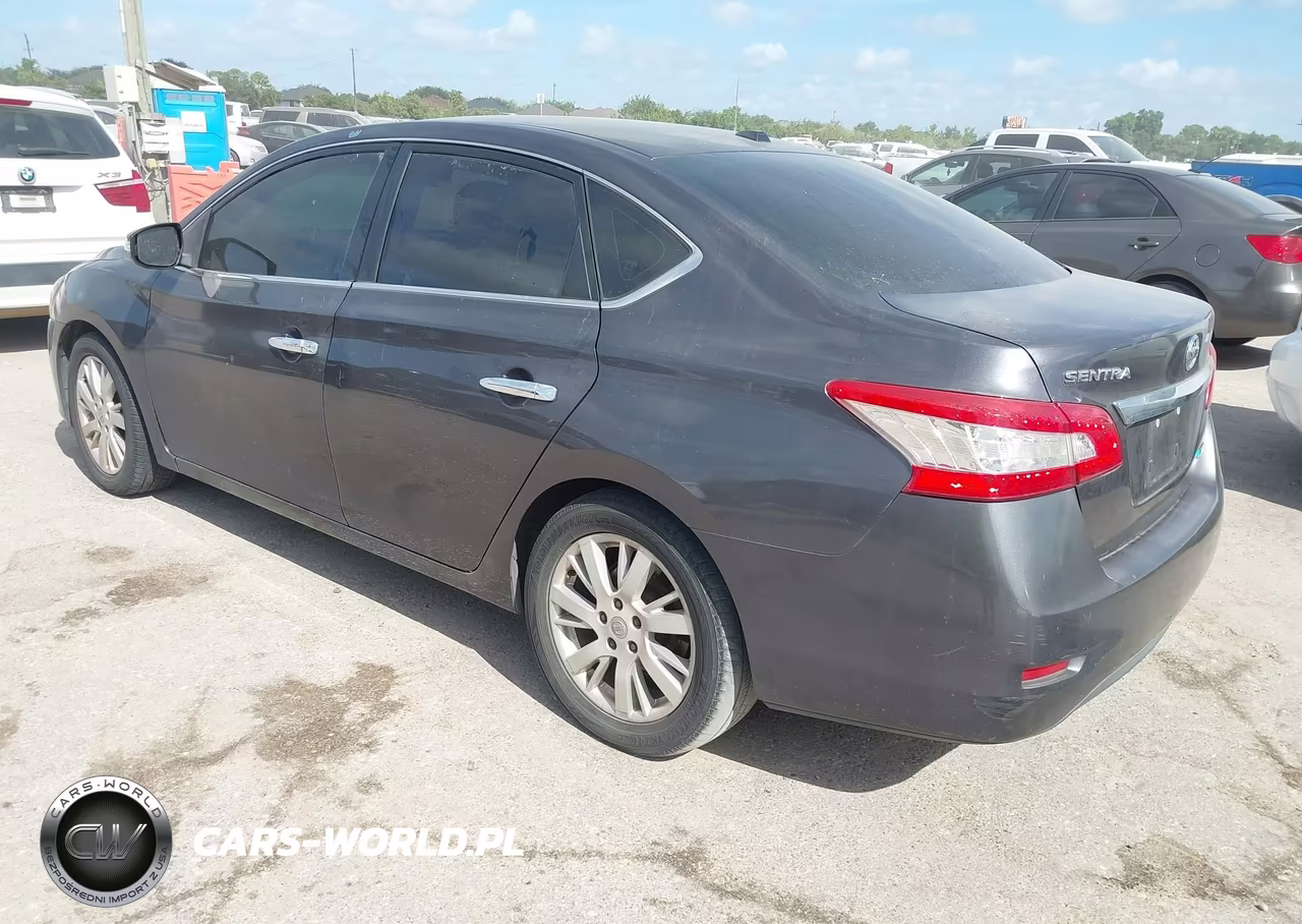 2013 Nissan Sentra Sl VIN:3N1AB7AP1DL731650 - 3