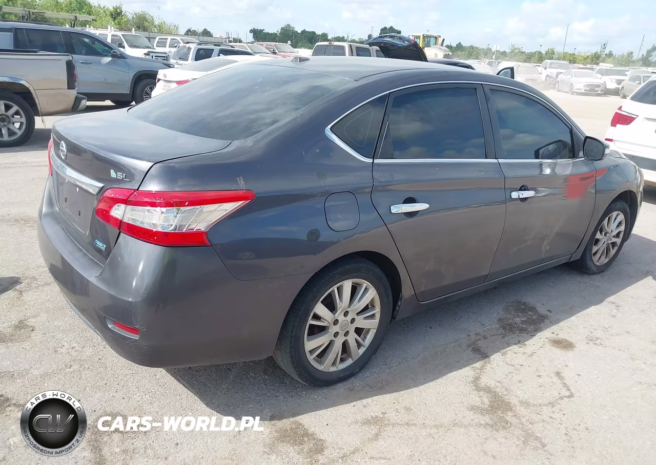 2013 Nissan Sentra Sl VIN:3N1AB7AP1DL731650 - 4