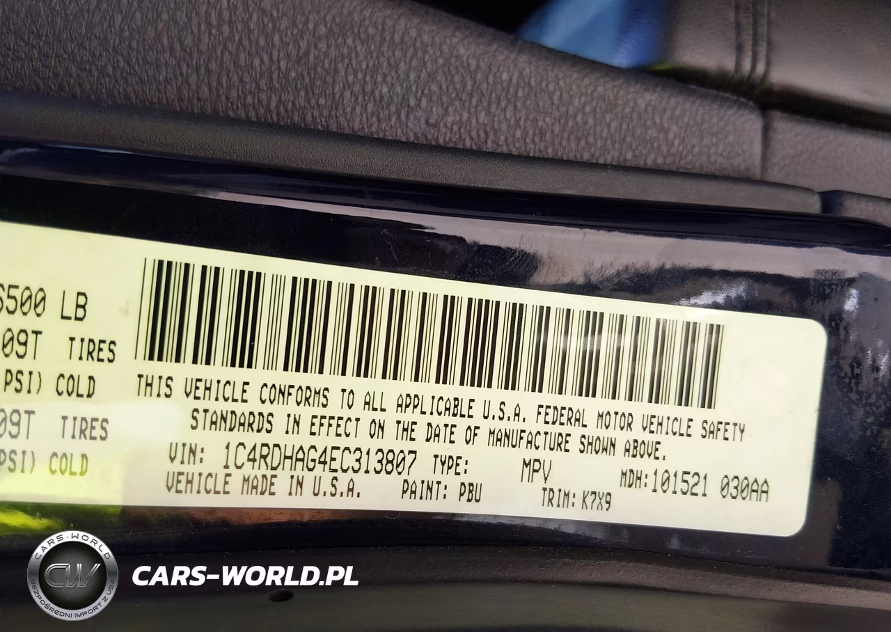2014 Dodge Durango Sxt VIN:1C4RDHAG4EC313807 - 9