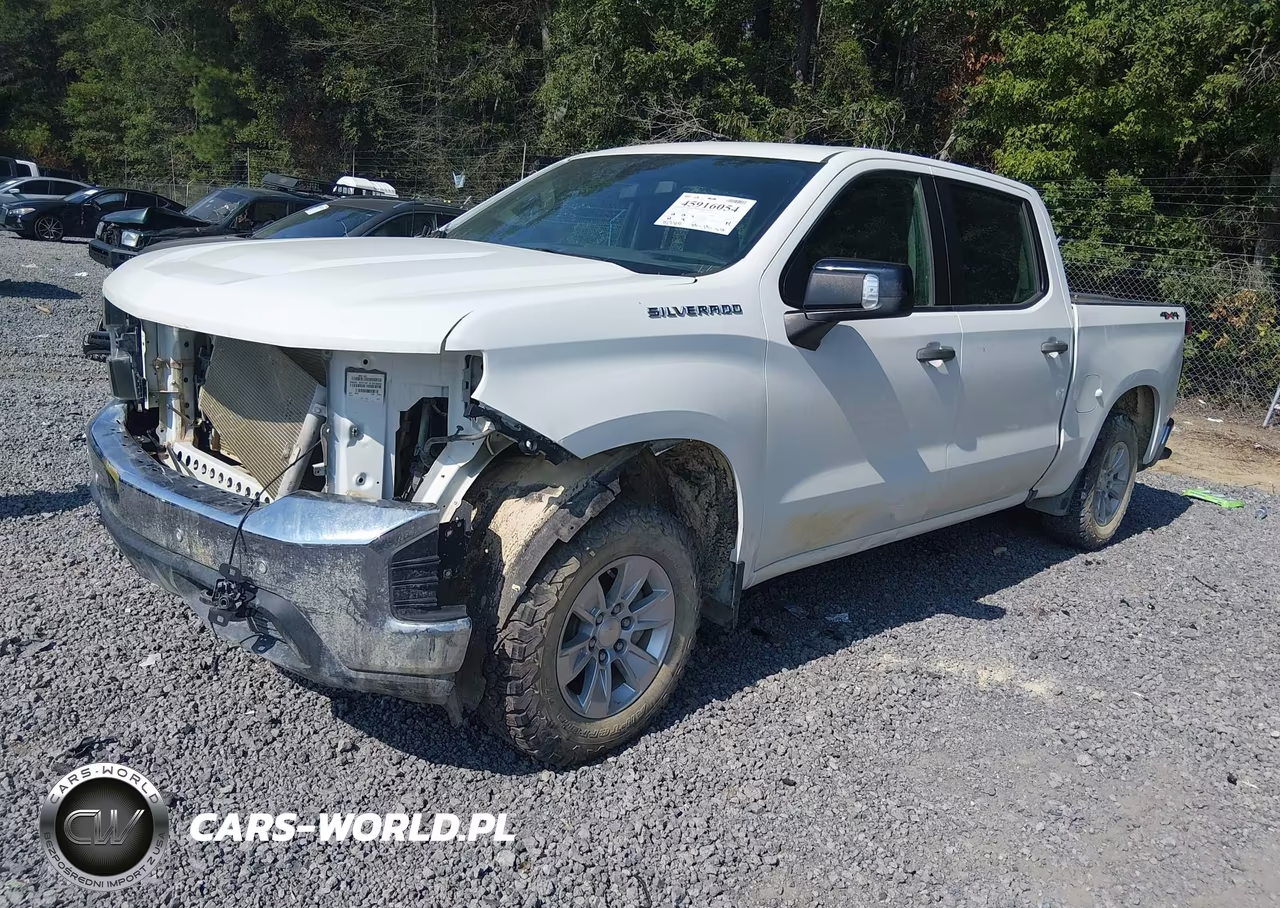 2020 Chevrolet Silverado 1500 4Wd Short Bed Wt VIN:1GCUYAEF4LZ216558 - 2