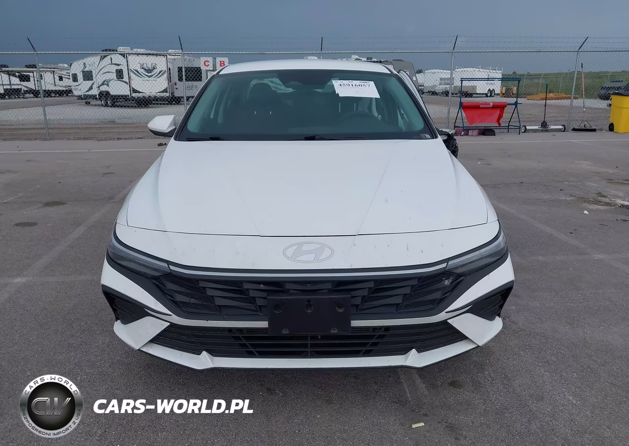 2026 Hyundai Elantra Hybrid Blue VIN:KMHLM4DJ1TU193635 - 12
