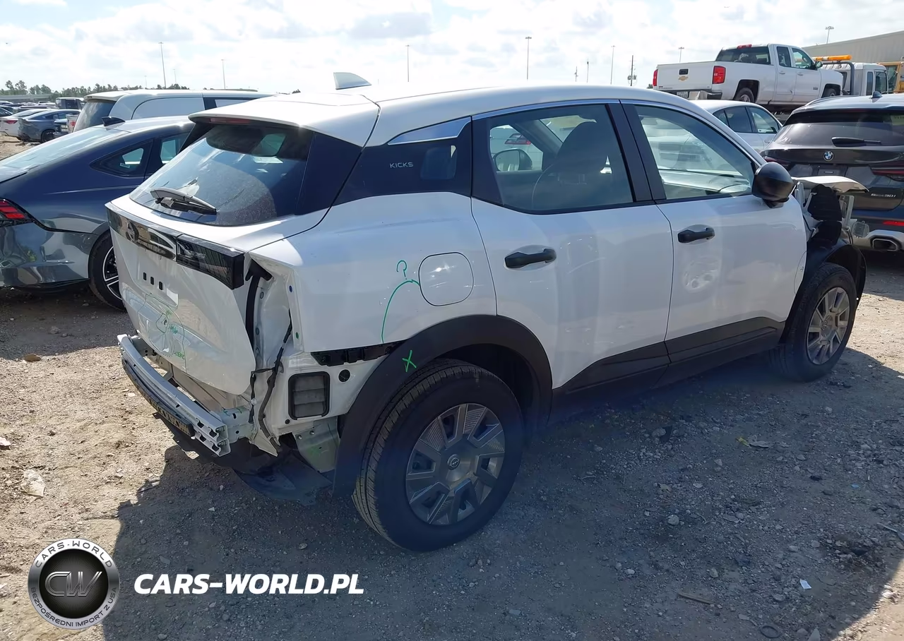 2025 Nissan Kicks S Fwd VIN:3N8AP6BA7SL351099 - 4