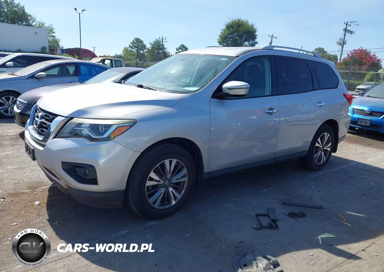 2017 Nissan Pathfinder Sv VIN:5N1DR2MM8HC697973 - 2