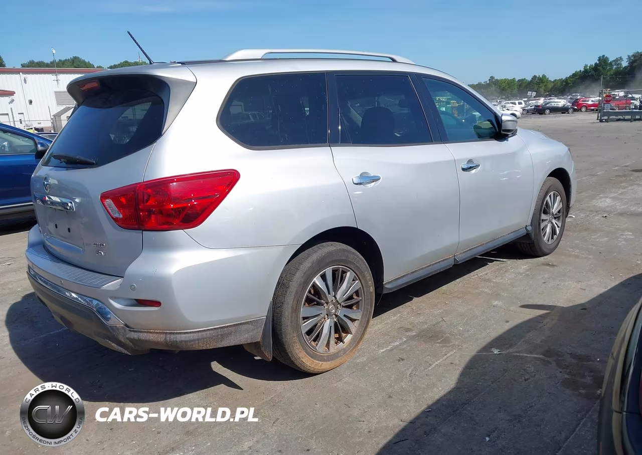 2017 Nissan Pathfinder Sv VIN:5N1DR2MM8HC697973 - 4