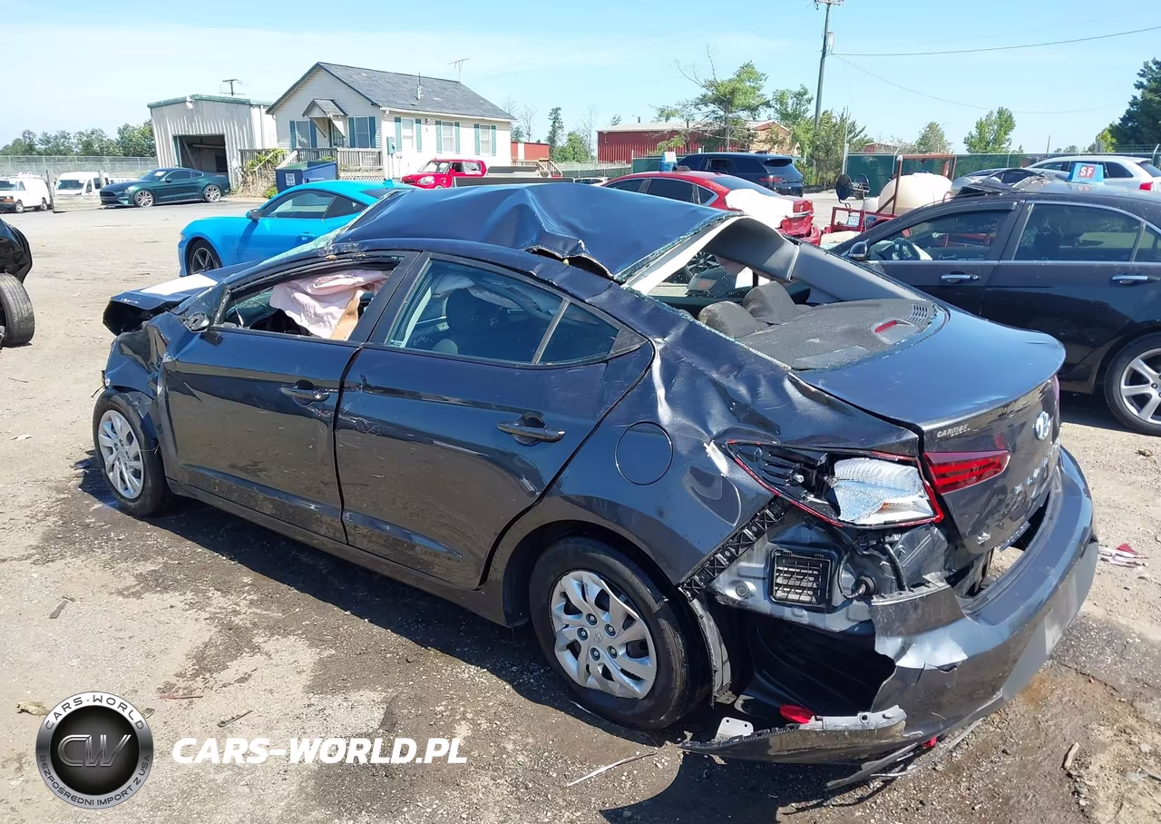 2020 Hyundai Elantra Se VIN:5NPD74LF7LH604379 - 3