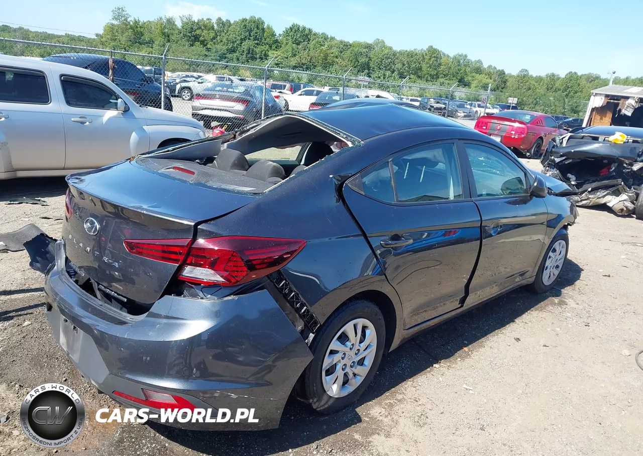 2020 Hyundai Elantra Se VIN:5NPD74LF7LH604379 - 4