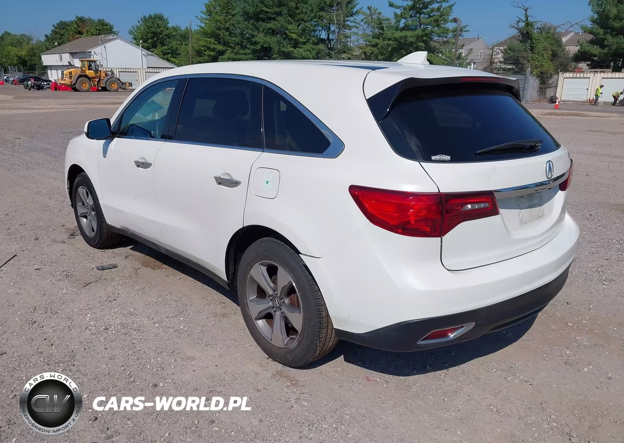 2014 Acura Mdx VIN:5FRYD4H24EB028539 - 3
