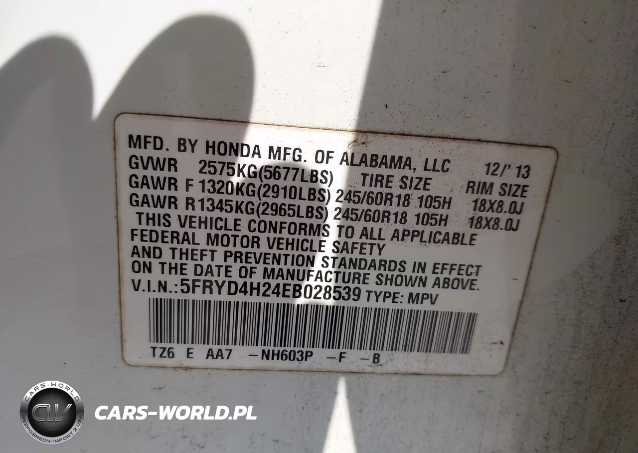 2014 Acura Mdx VIN:5FRYD4H24EB028539 - 9