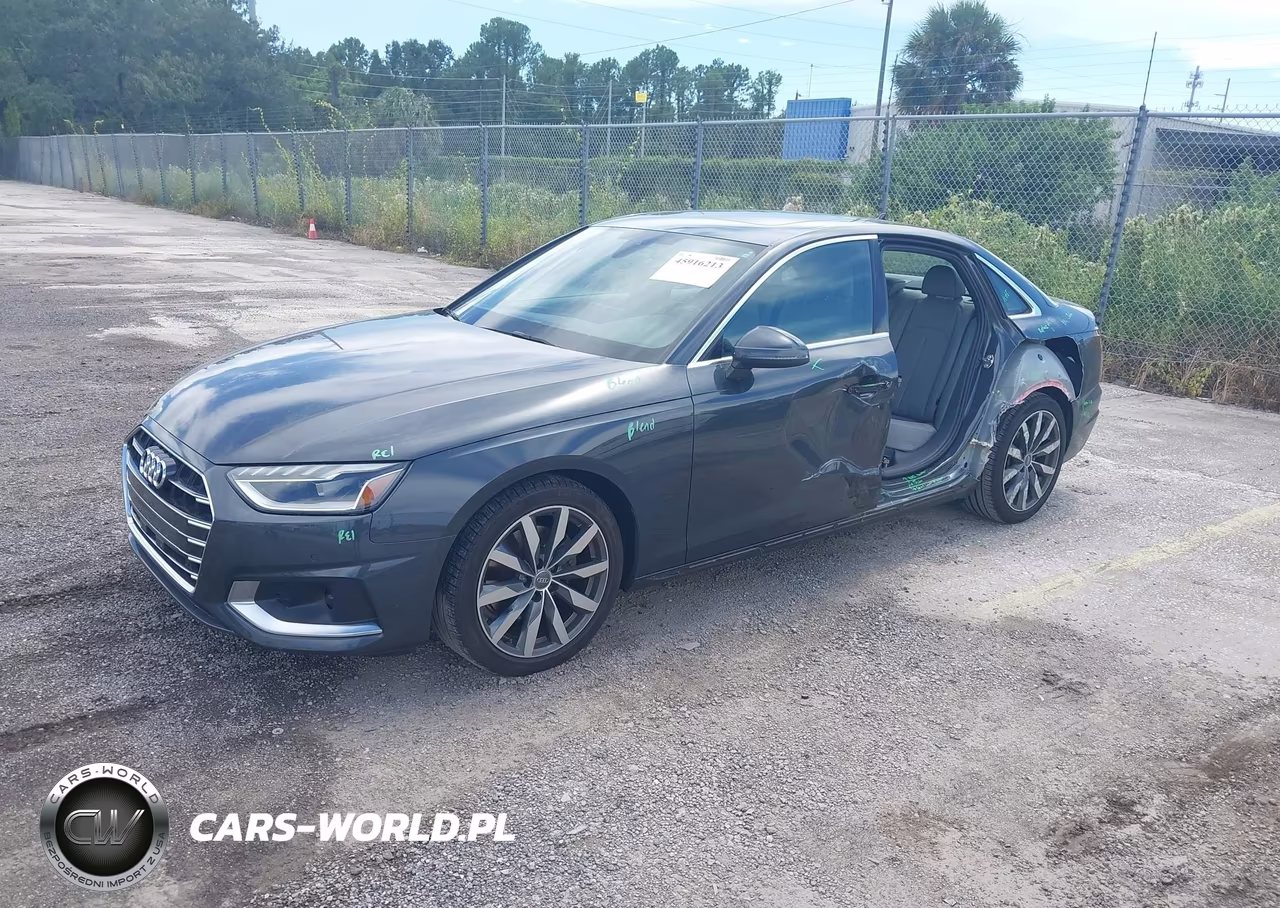 2020 Audi A4 Premium Plus 40 Tfsi Front-Wheel Drive S Tronic VIN:WAUHMAF40LA040209 - 2