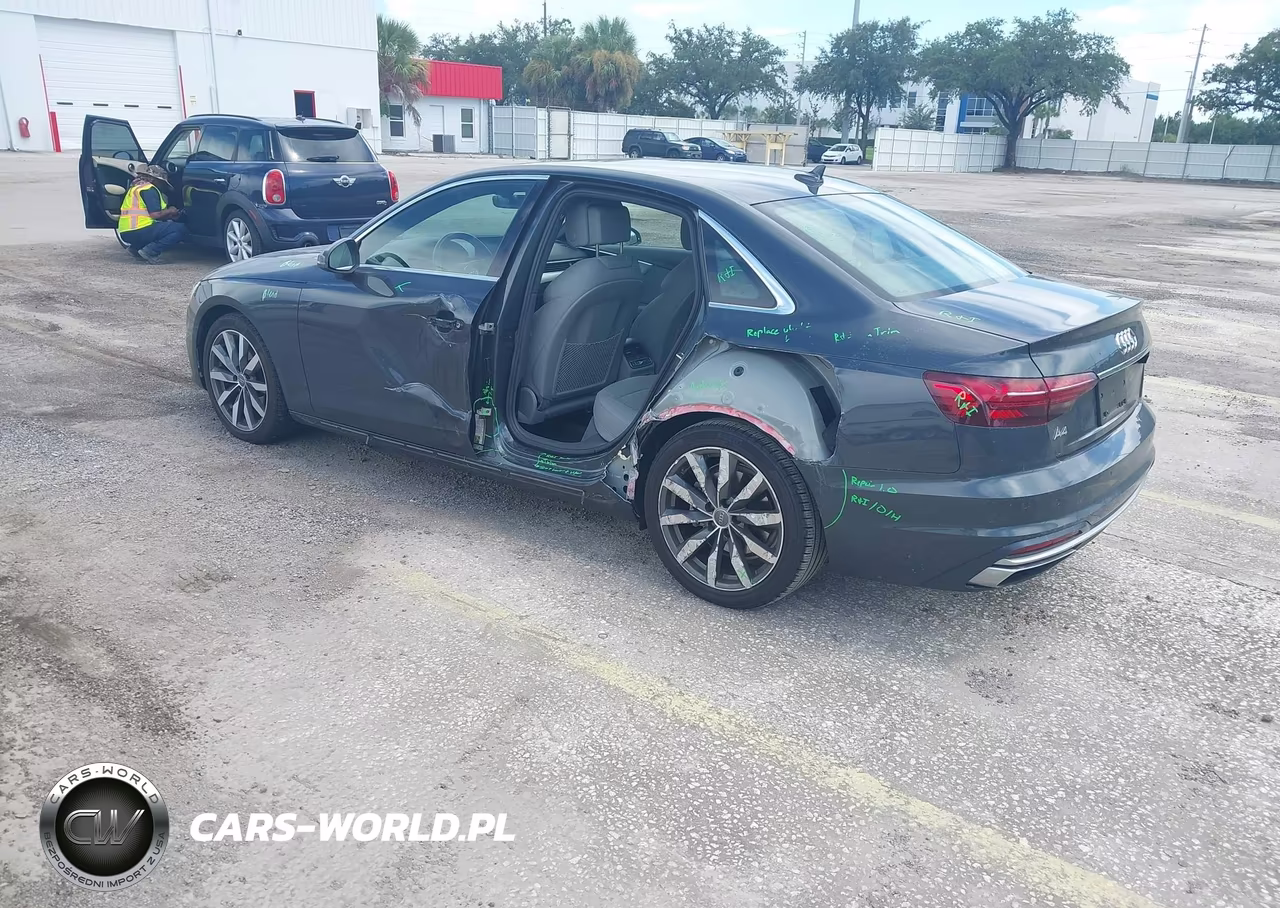 2020 Audi A4 Premium Plus 40 Tfsi Front-Wheel Drive S Tronic VIN:WAUHMAF40LA040209 - 3