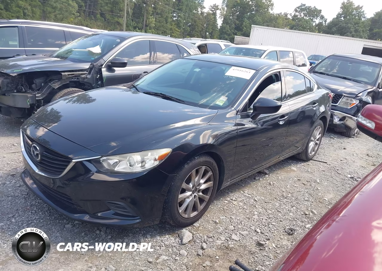 2014 Mazda Mazda6 I Sport VIN:JM1GJ1U58E1101165 - 2