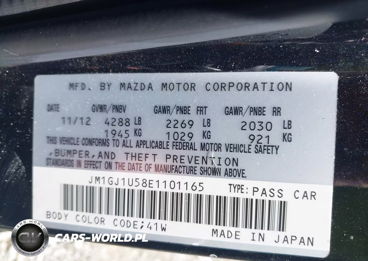 2014 Mazda Mazda6 I Sport VIN:JM1GJ1U58E1101165 - 9