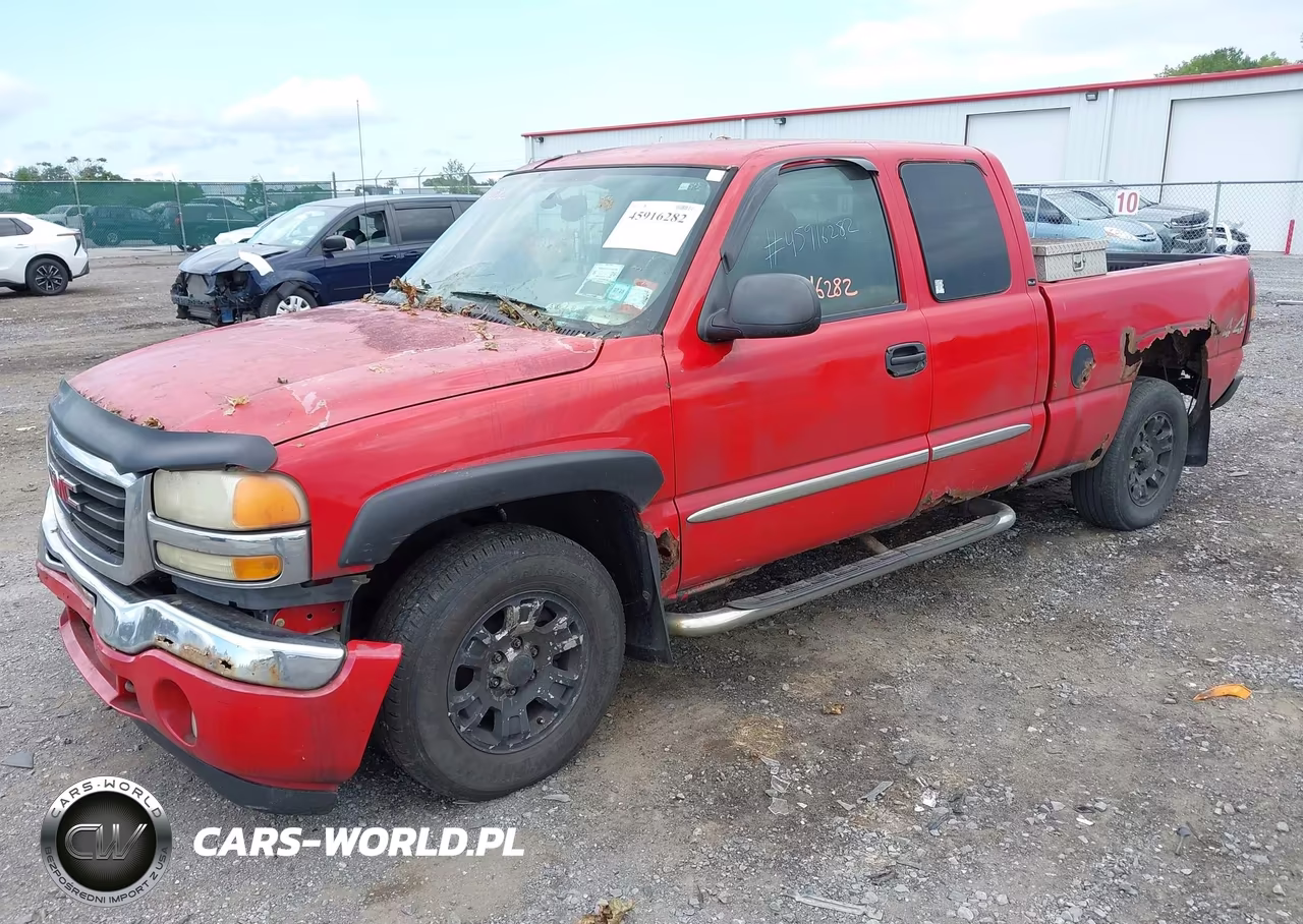 2007 GMC Sierra 1500 Classic Sle1 VIN:1GTEK19B27E184834 - 2