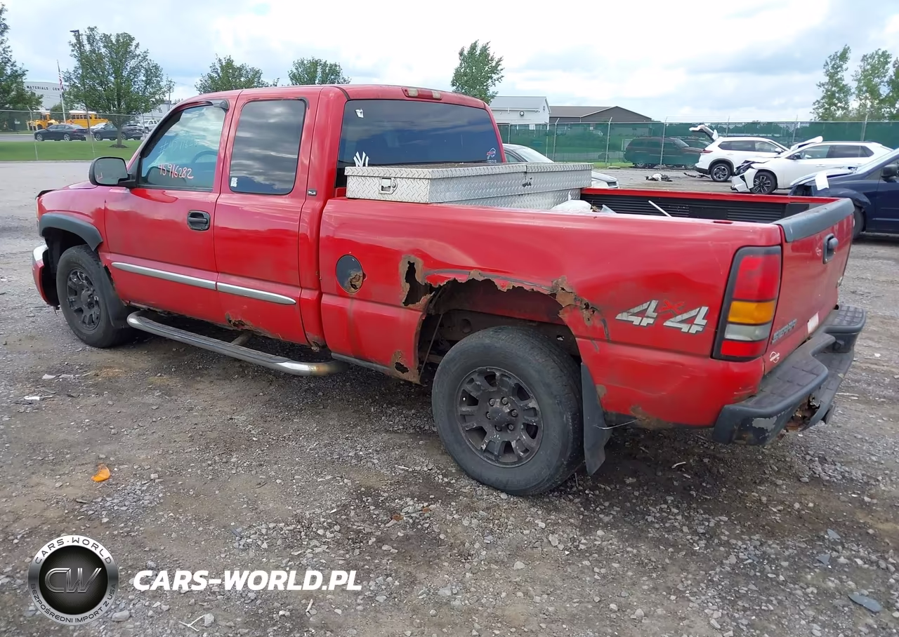 2007 GMC Sierra 1500 Classic Sle1 VIN:1GTEK19B27E184834 - 3
