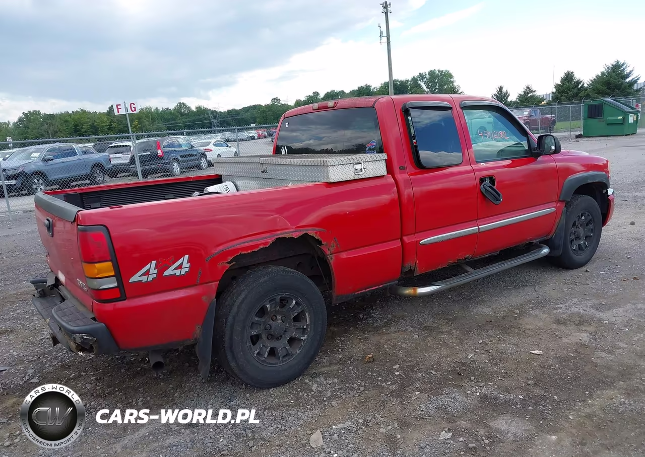 2007 GMC Sierra 1500 Classic Sle1 VIN:1GTEK19B27E184834 - 4
