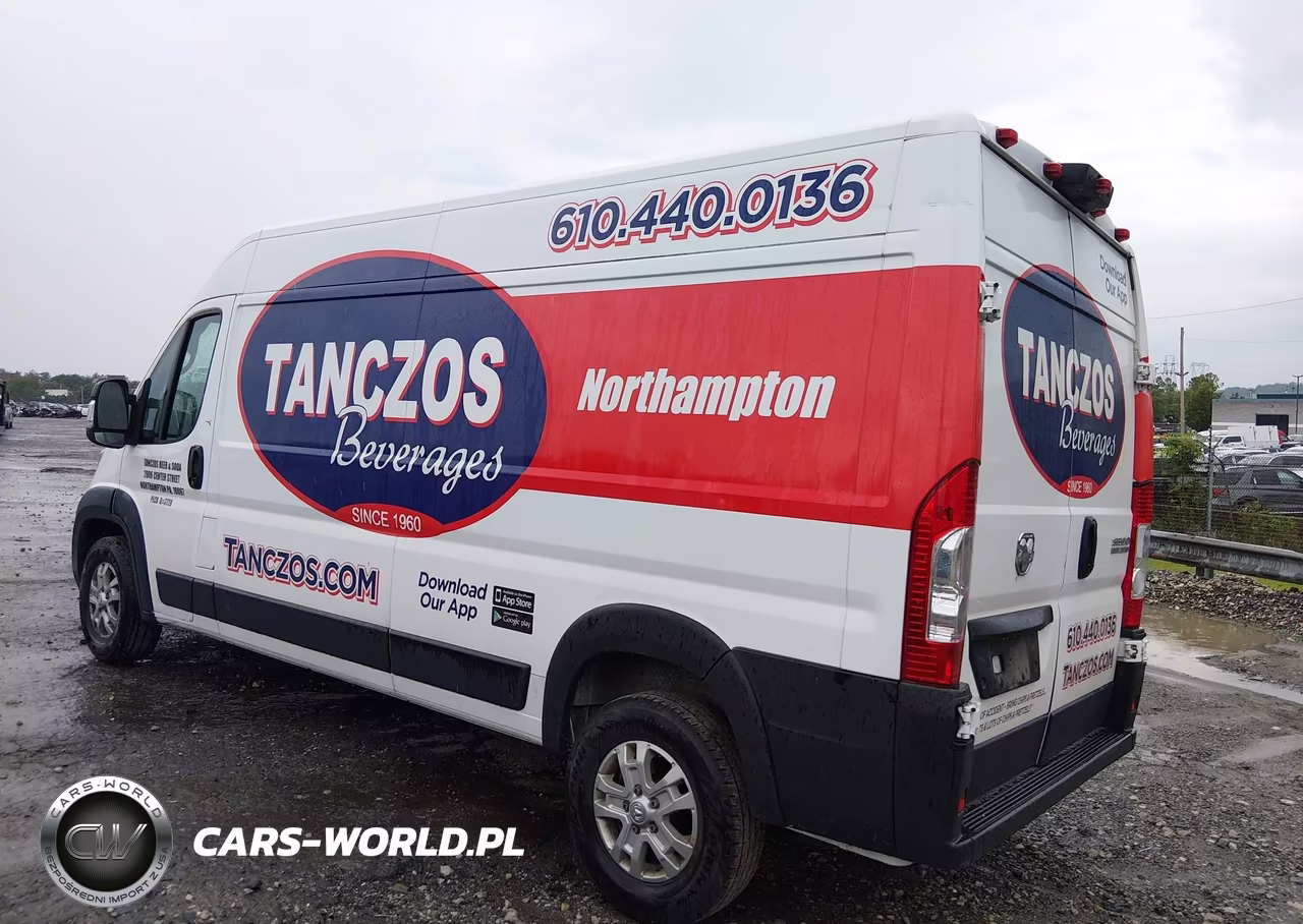 2024 Ram Promaster 3500 Slt High Roof 159 Wb VIN:3C6MRVHG0RE143998 - 3