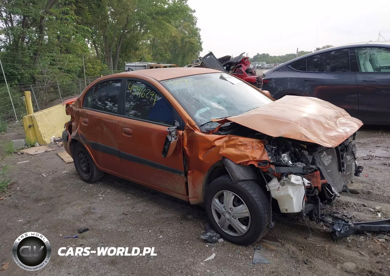 2009 Kia Rio Lx VIN:KNADE223X96509994 - 1