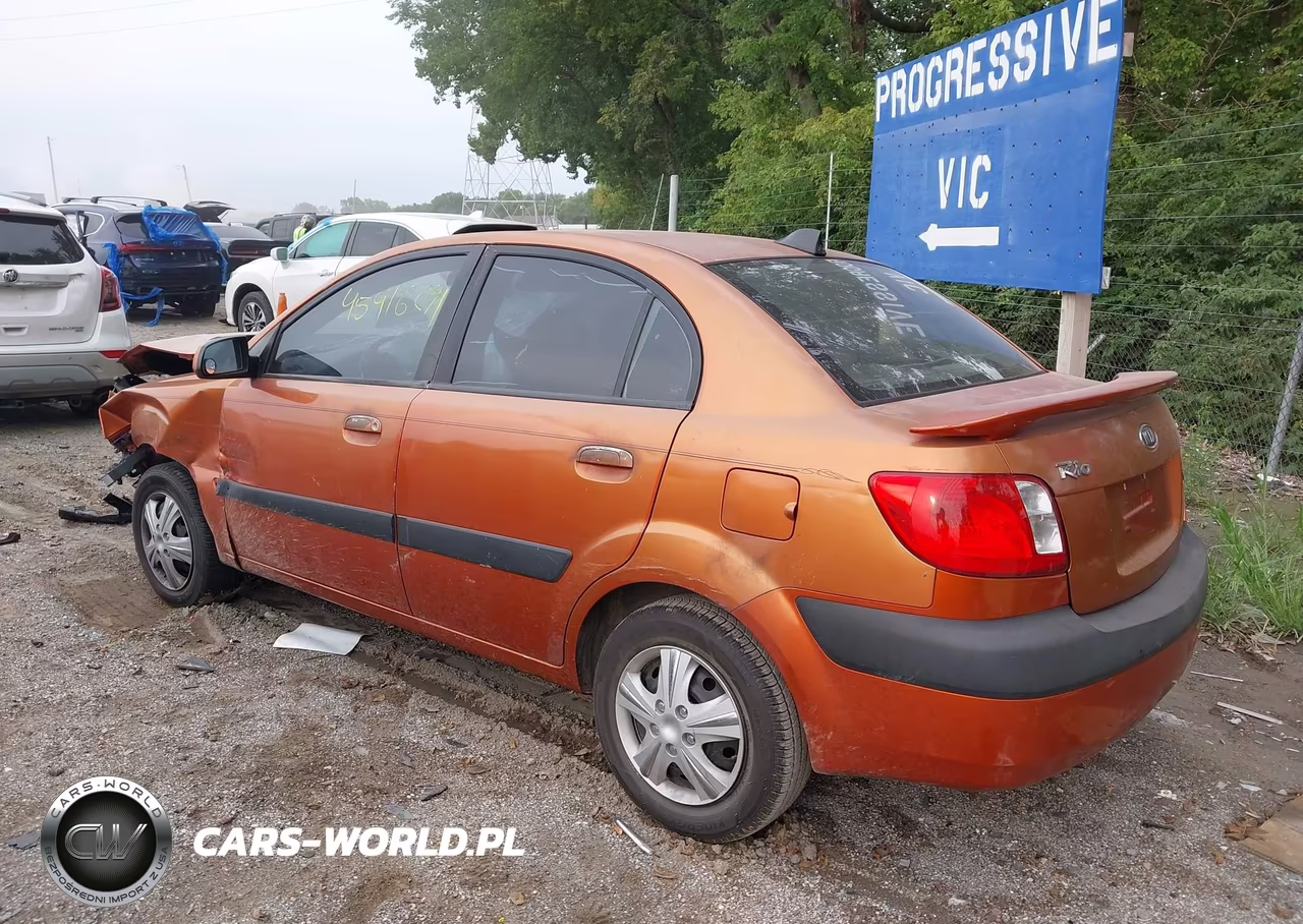 2009 Kia Rio Lx VIN:KNADE223X96509994 - 3
