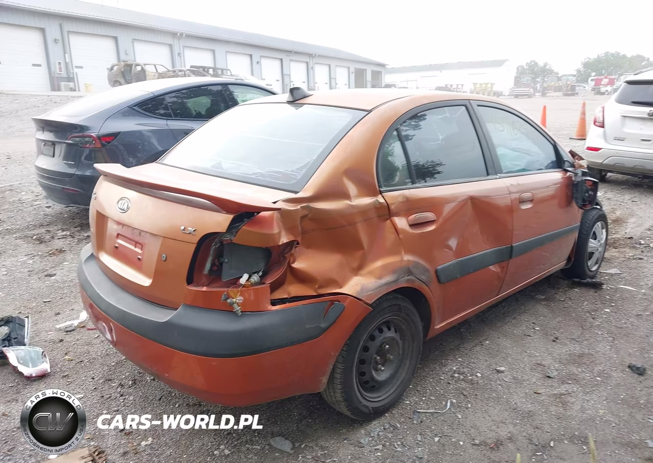 2009 Kia Rio Lx VIN:KNADE223X96509994 - 4