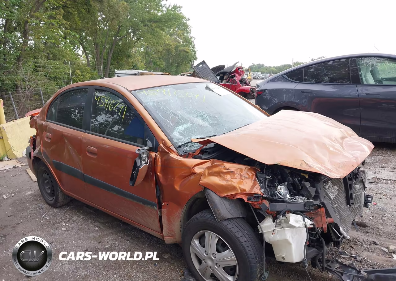 2009 Kia Rio Lx VIN:KNADE223X96509994 - 6