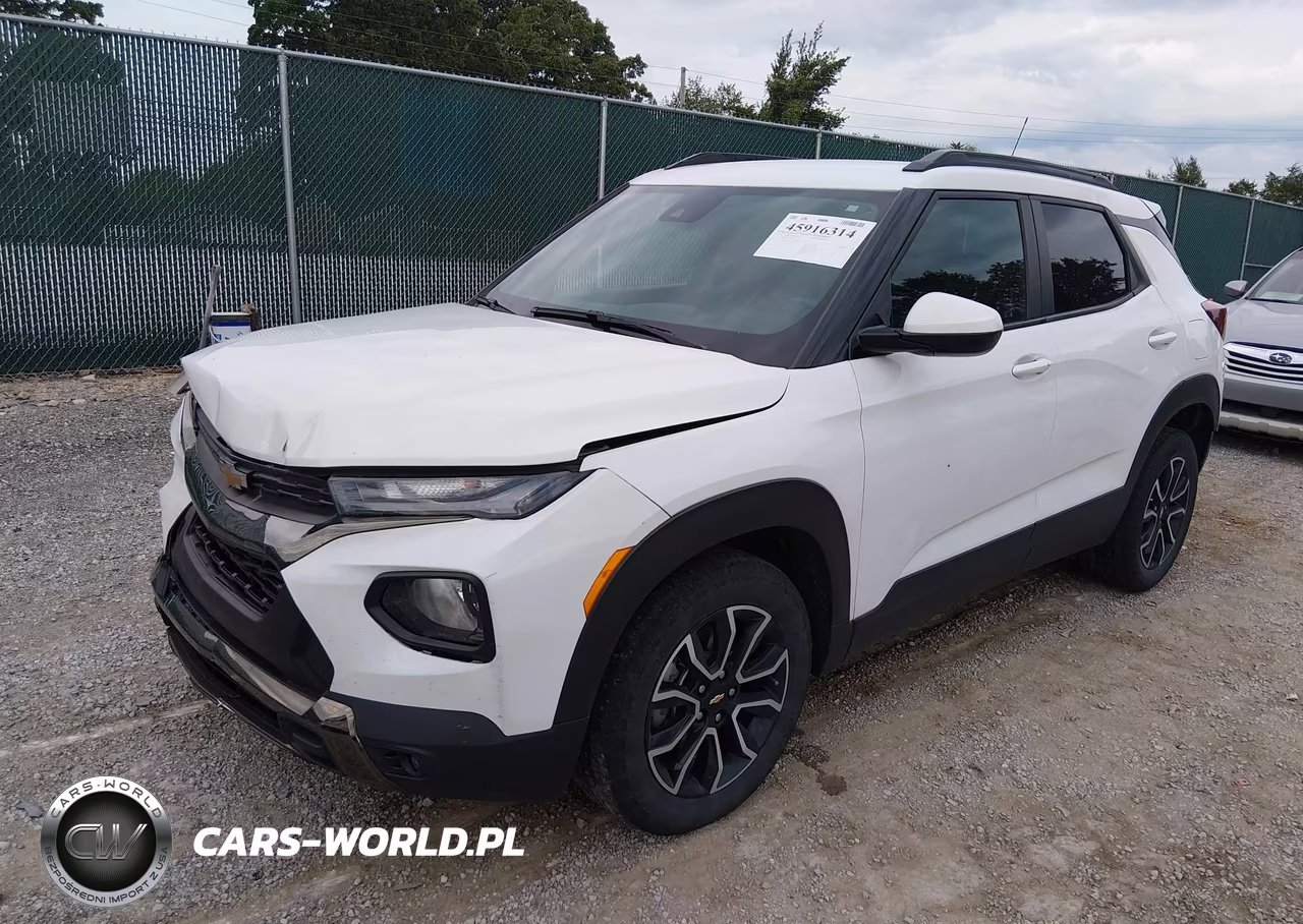 2022 Chevrolet Trailblazer Fwd Activ VIN:KL79MVSL1NB042119 - 2