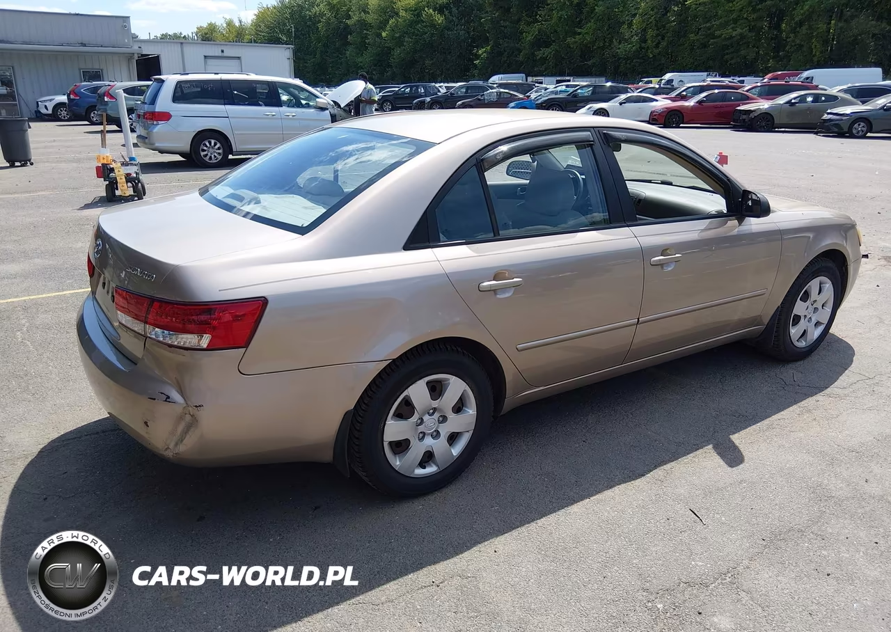 2006 Hyundai Sonata Gl VIN:KMHET46C16A078310 - 4
