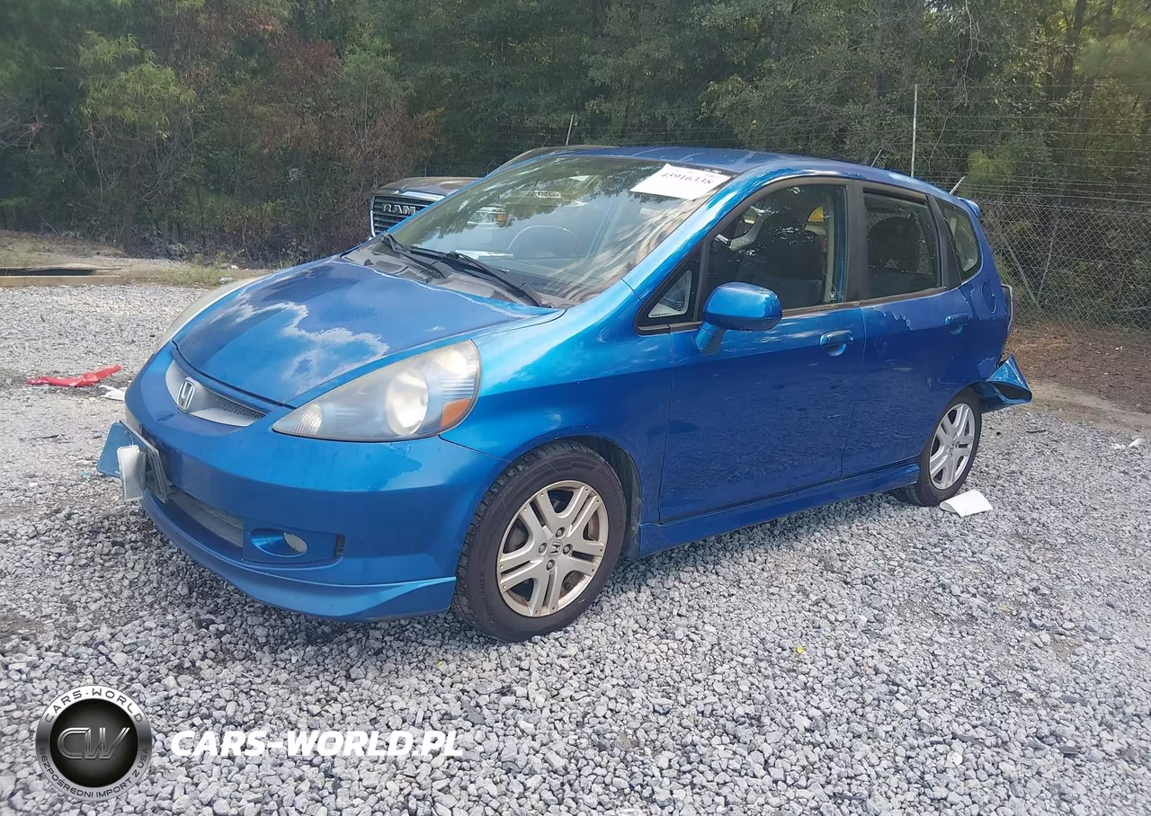 2008 Honda Fit Sport VIN:JHMGD386X8S021126 - 2