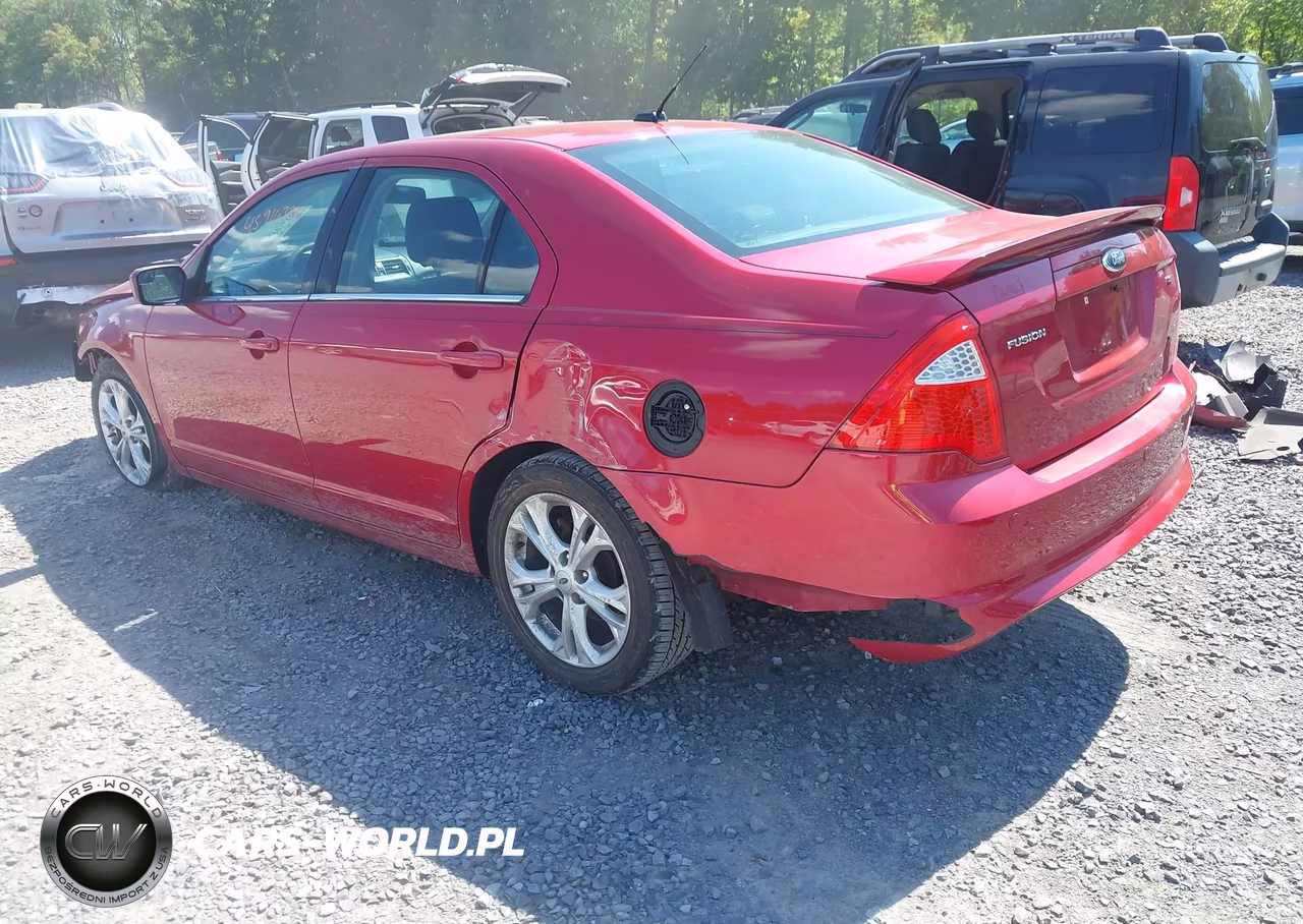 2012 Ford Fusion Se VIN:3FAHP0HA8CR408607 - 3