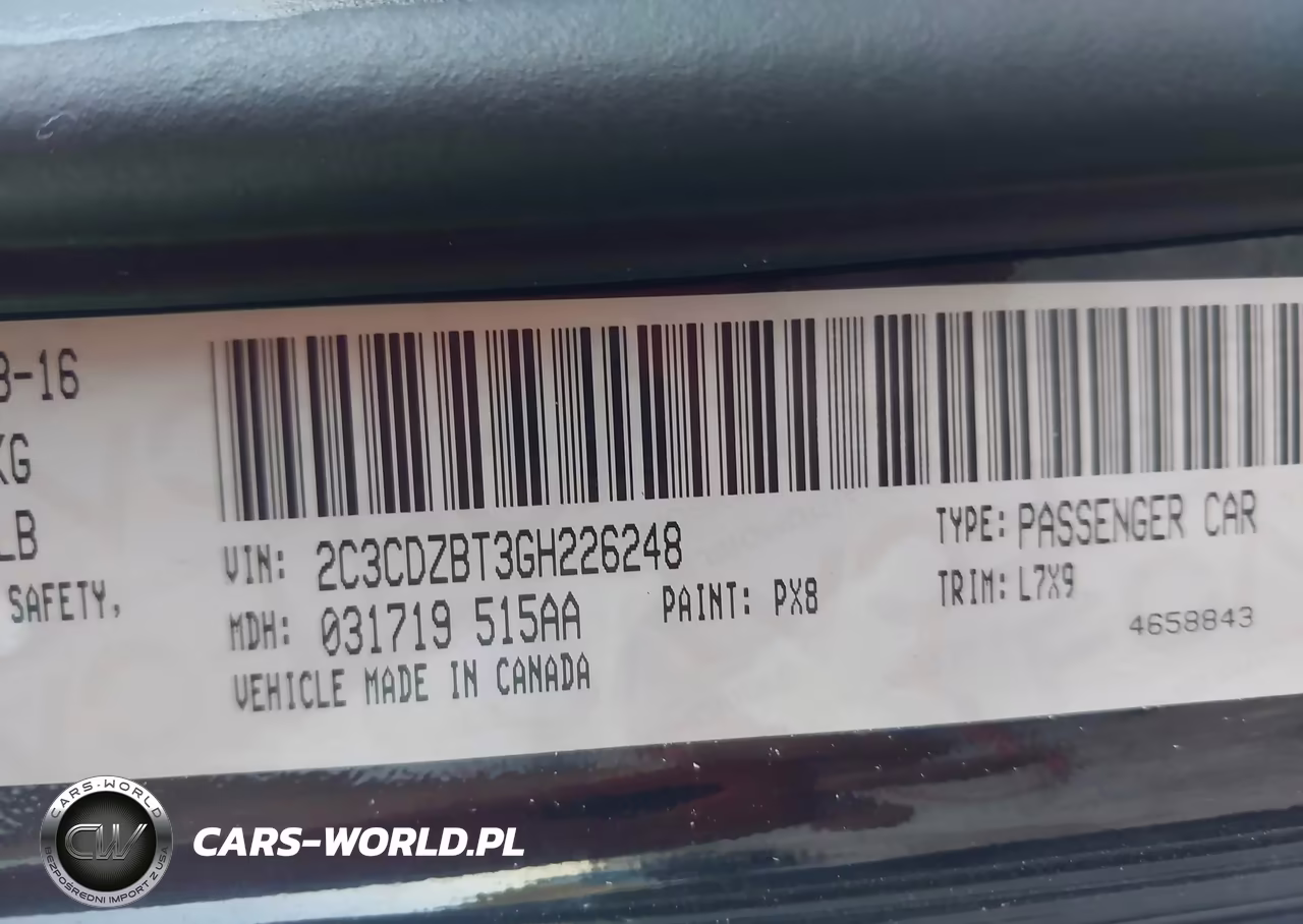 2016 Dodge Challenger R-T VIN:2C3CDZBT3GH226248 - 9