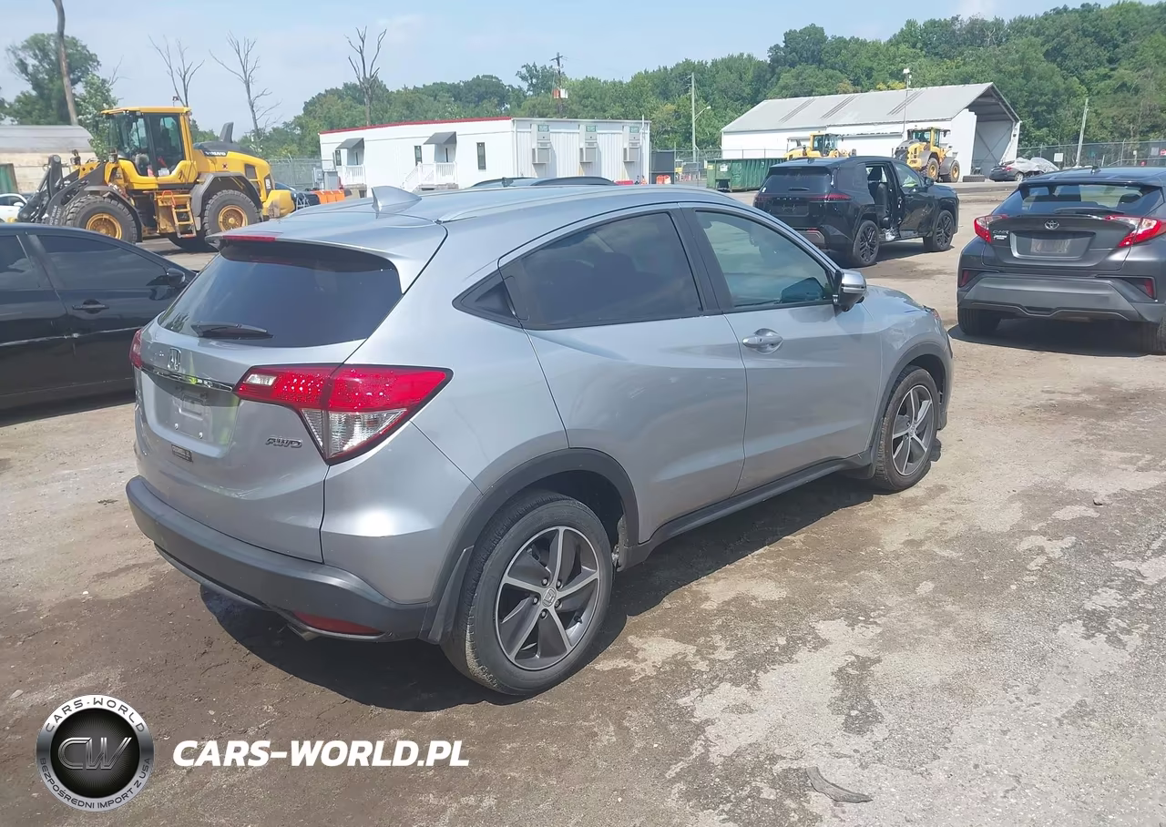 2022 Honda Hr-V Awd Ex VIN:3CZRU6H53NM752420 - 4