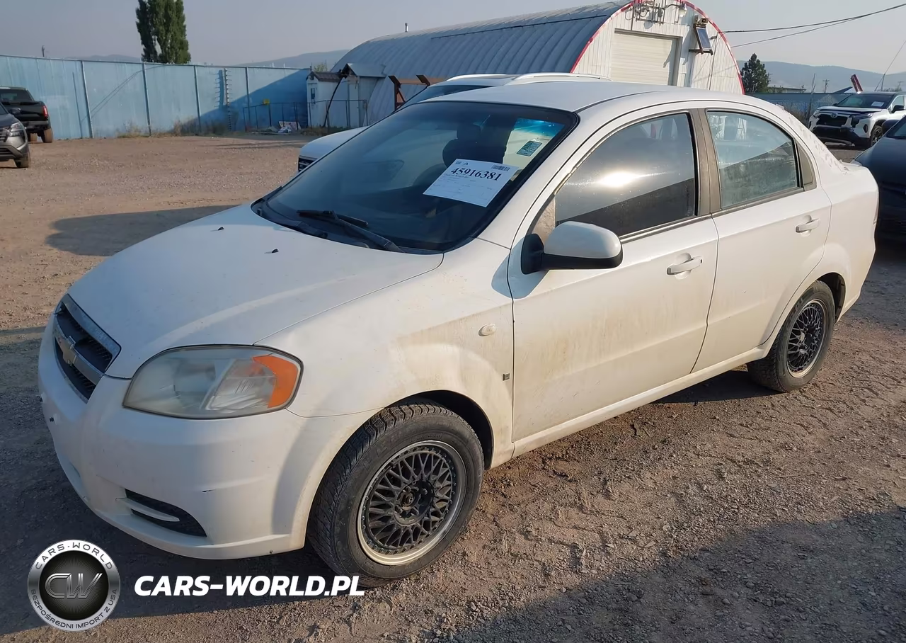 2007 Chevrolet Aveo Ls VIN:KL1TD56617B062930 - 2