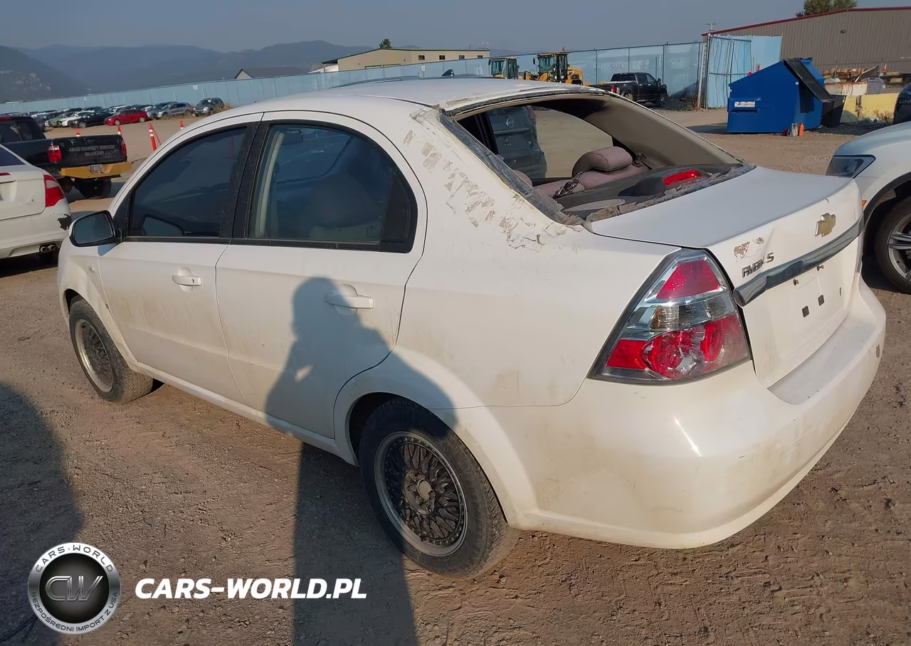 2007 Chevrolet Aveo Ls VIN:KL1TD56617B062930 - 3