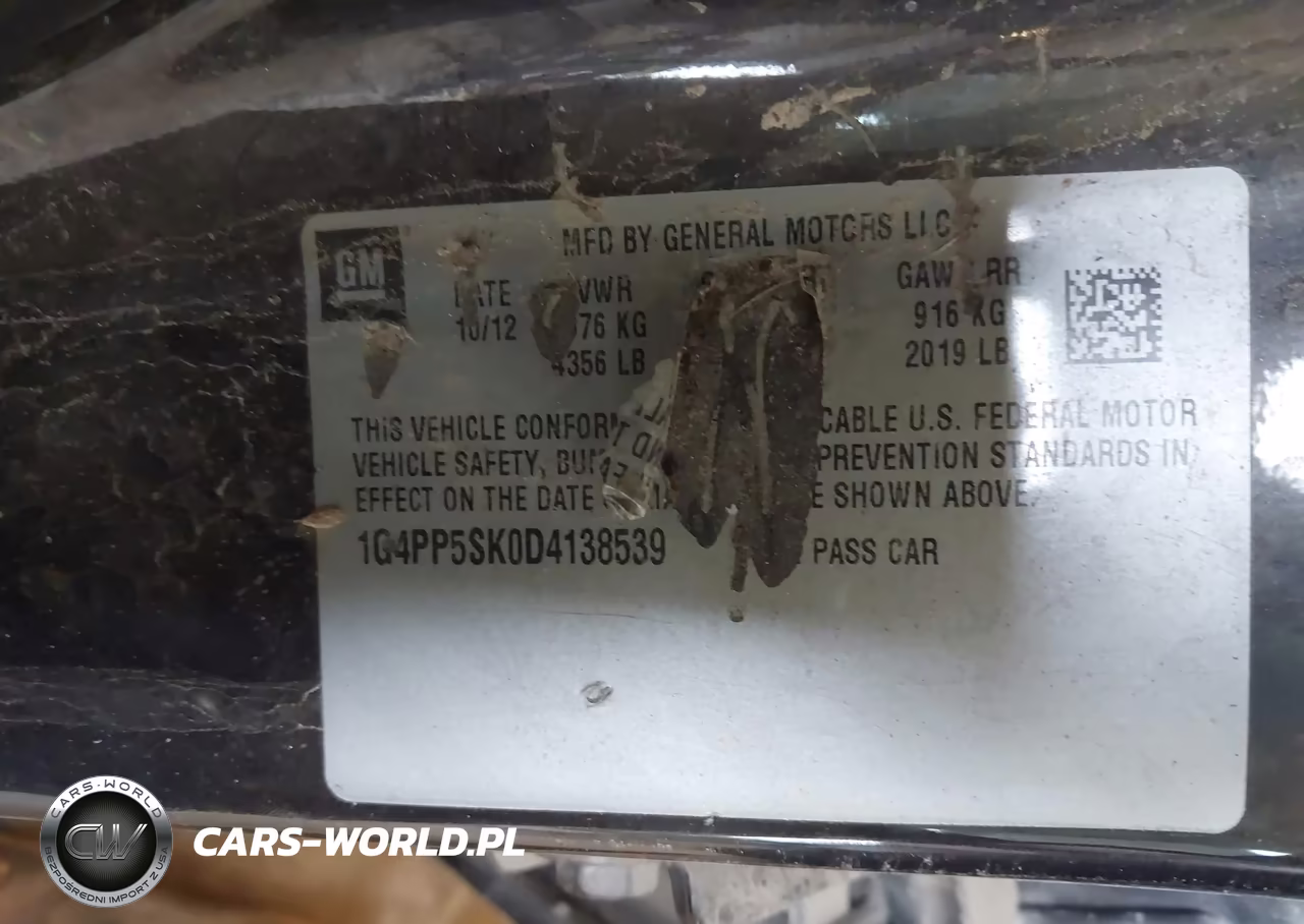 2013 Buick Verano VIN:1G4PP5SK0D4138539 - 9