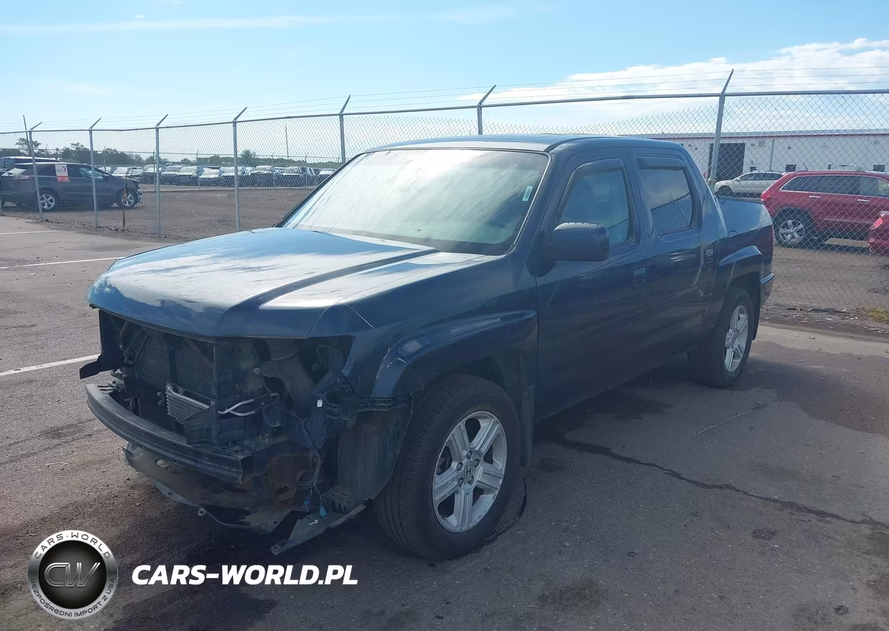 2010 Honda Ridgeline Rtl VIN:5FPYK1F53AB004494 - 2
