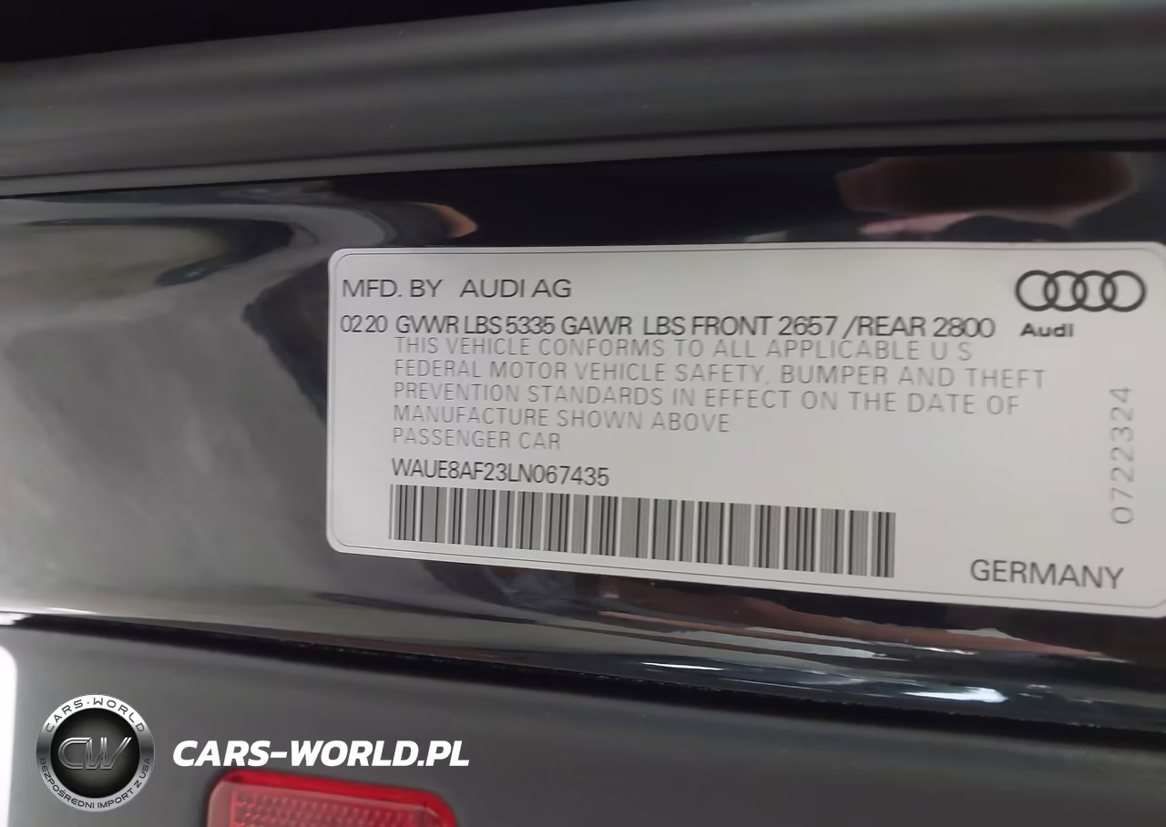2020 Audi A6 Premium Plus 45 Tfsi Quattro S Tronic VIN:WAUE8AF23LN067435 - 9