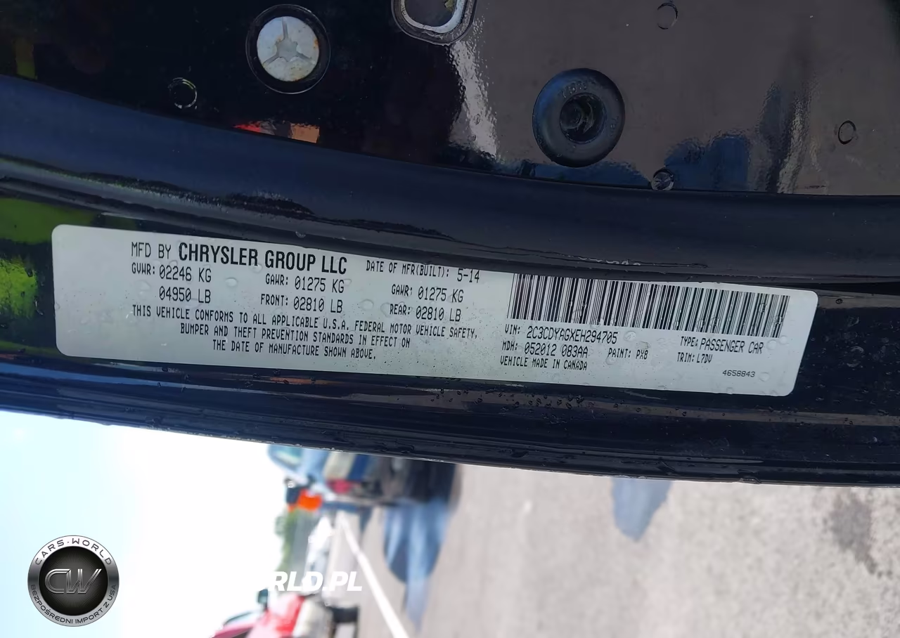 2014 Dodge Challenger Sxt VIN:2C3CDYAGXEH294705 - 9