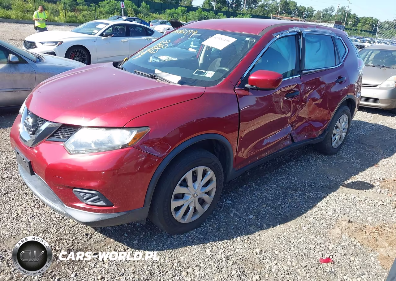 2016 Nissan Rogue S-Sl-Sv VIN:5N1AT2MV2GC824132 - 2