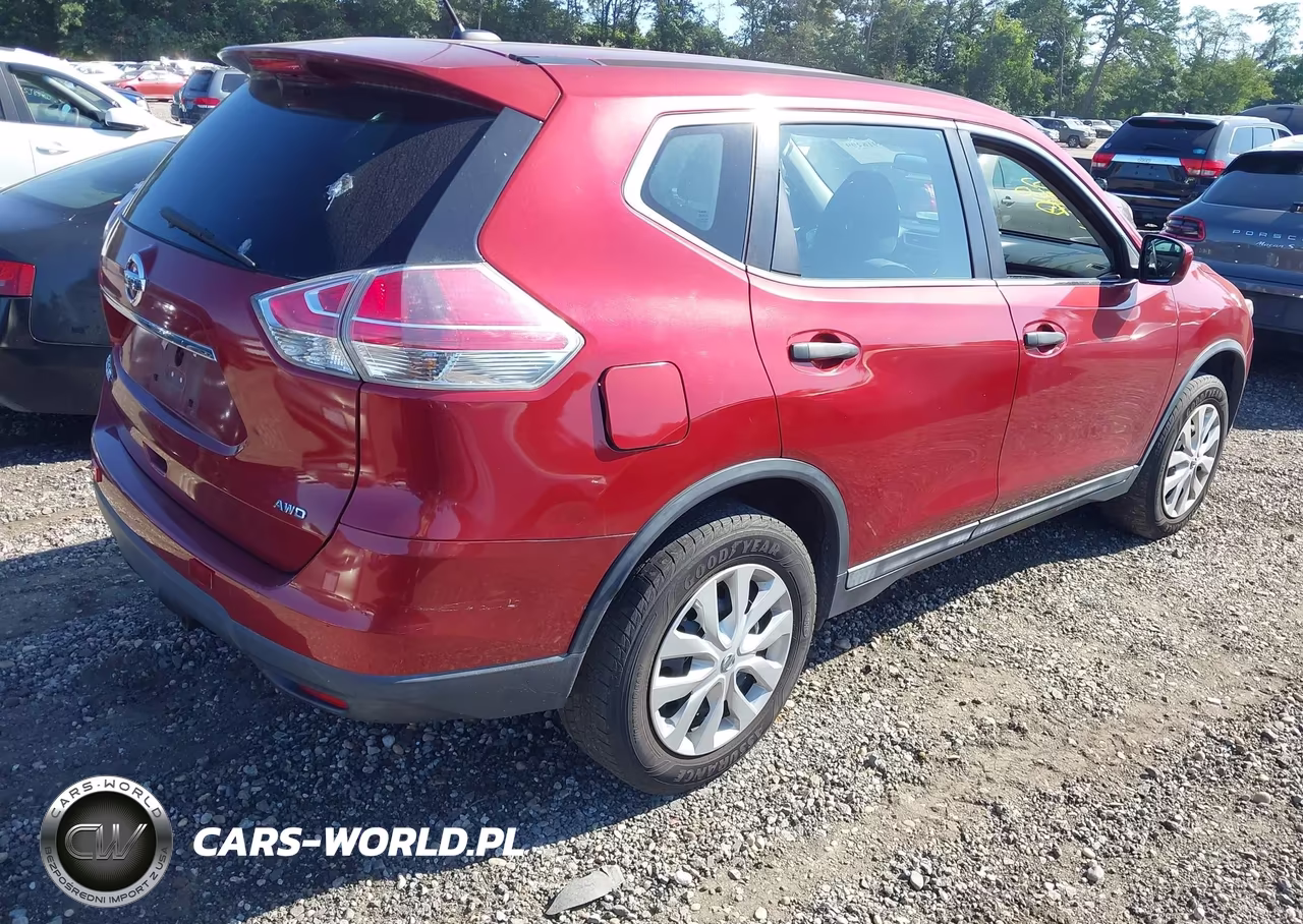 2016 Nissan Rogue S-Sl-Sv VIN:5N1AT2MV2GC824132 - 4