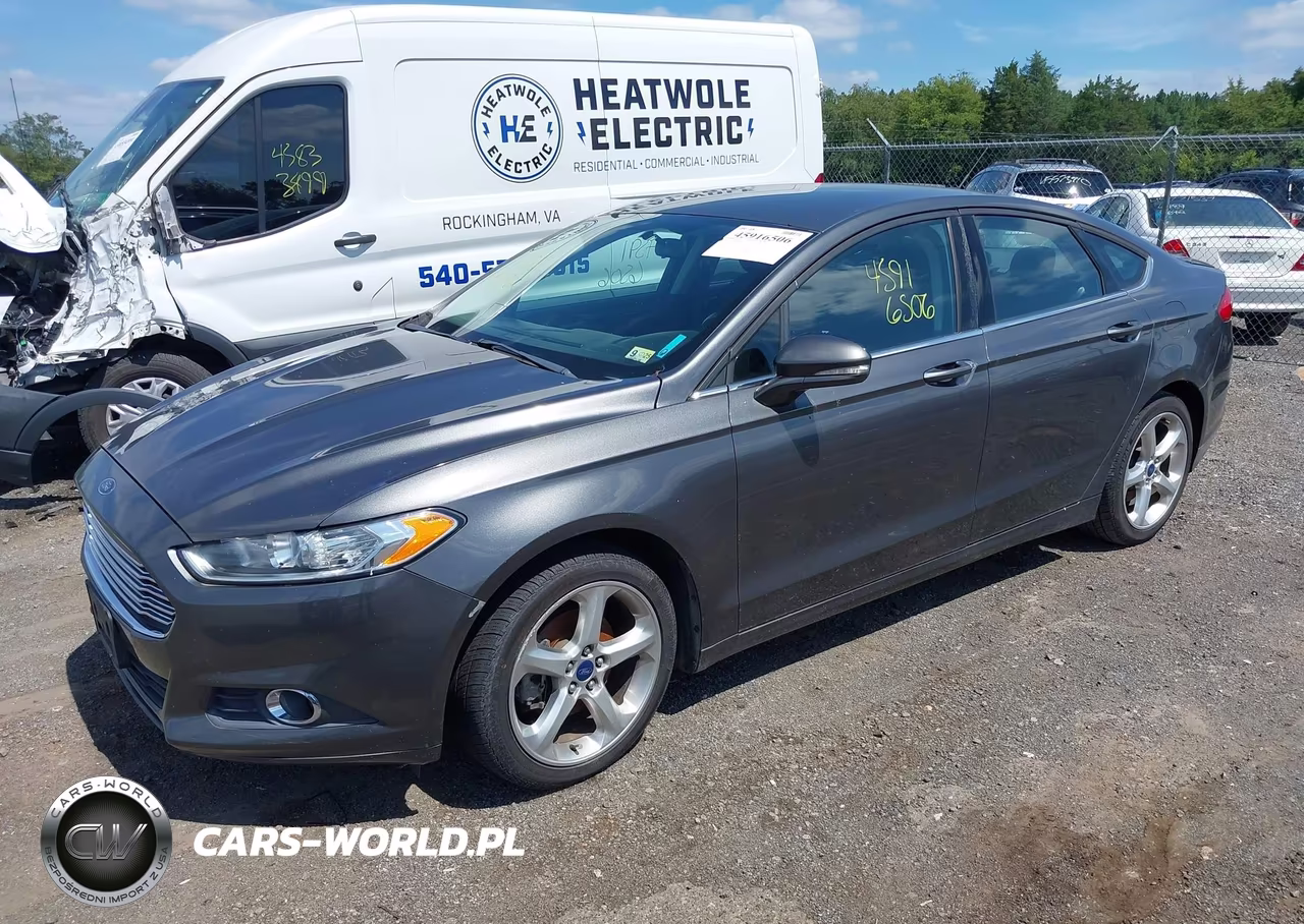 2016 Ford Fusion Se VIN:3FA6P0HD9GR399276 - 2