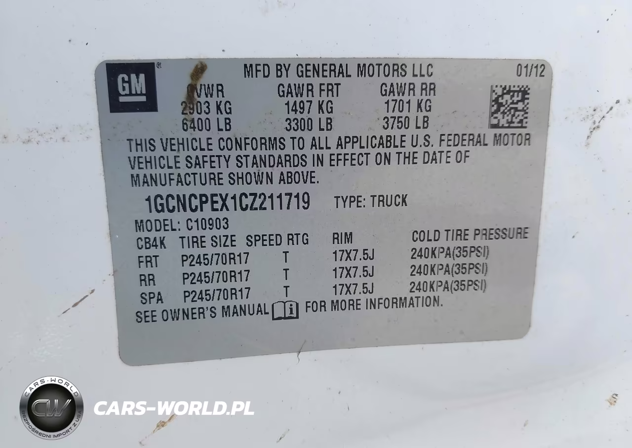 2012 Chevrolet Silverado 1500 Work Truck VIN:1GCNCPEX1CZ211719 - 9