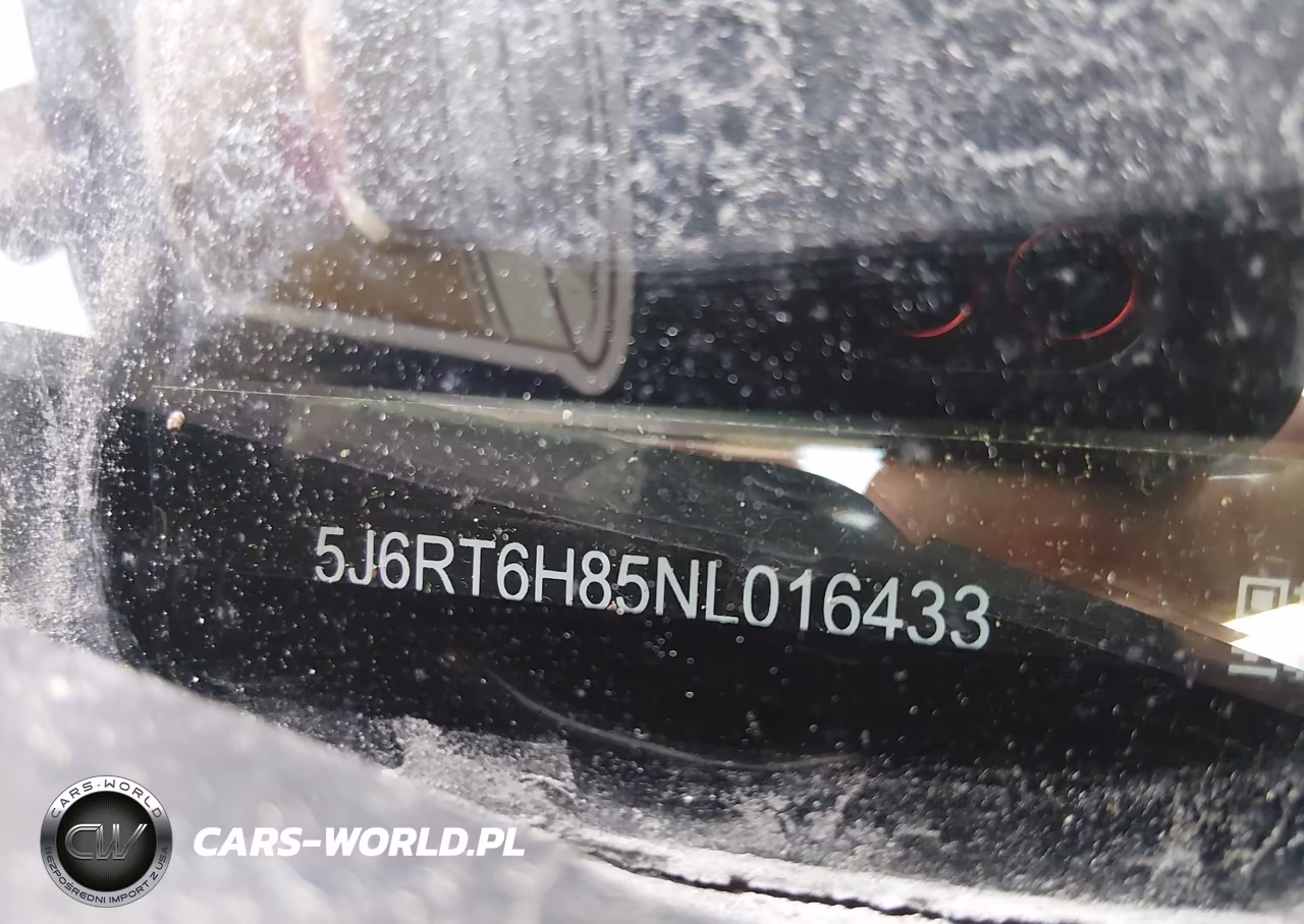2022 Honda Cr-V Hybrid Ex-L VIN:5J6RT6H85NL016433 - 9