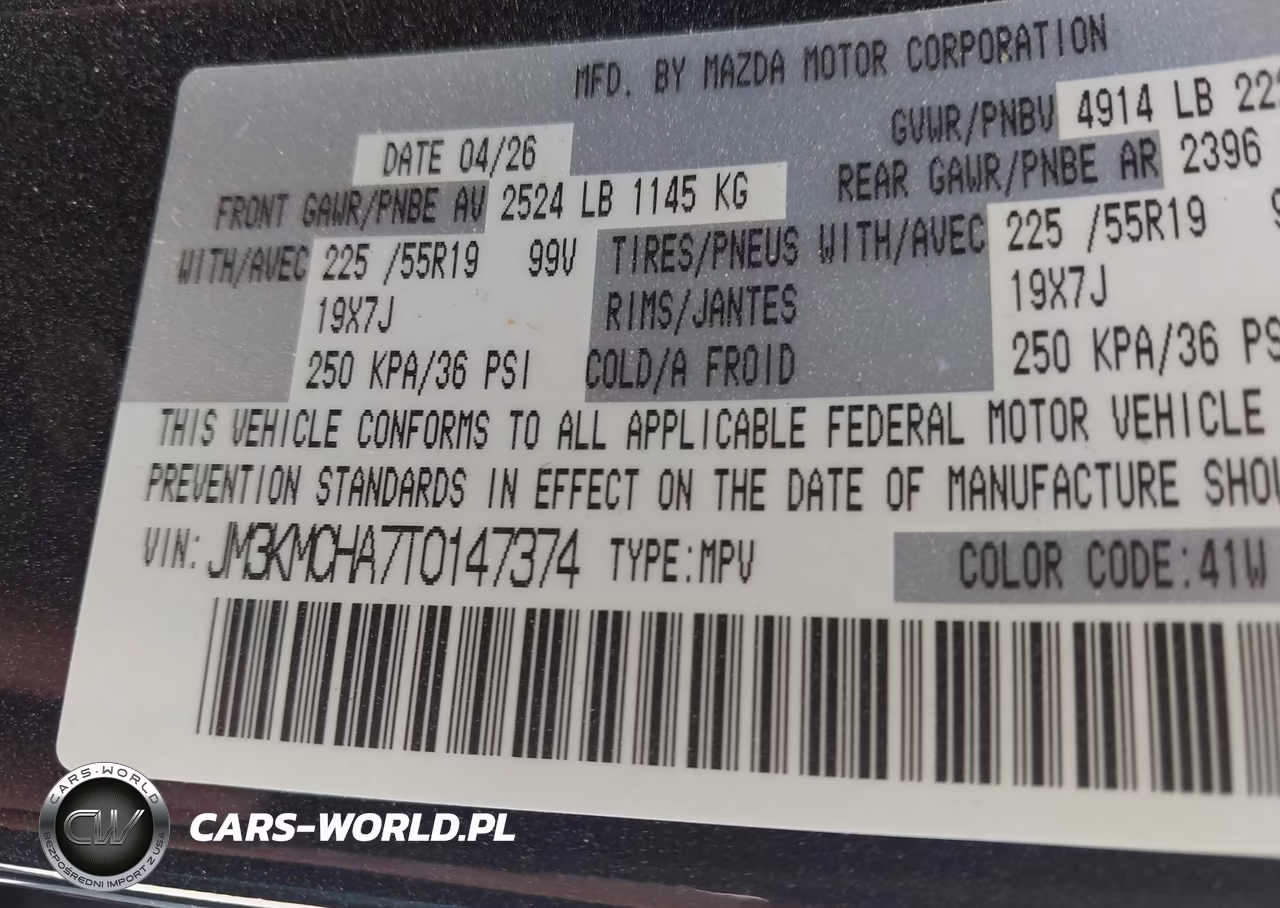 2026 Mazda Cx-5 2.5 S Preferred VIN:JM3KMCHA7T0147374 - 9