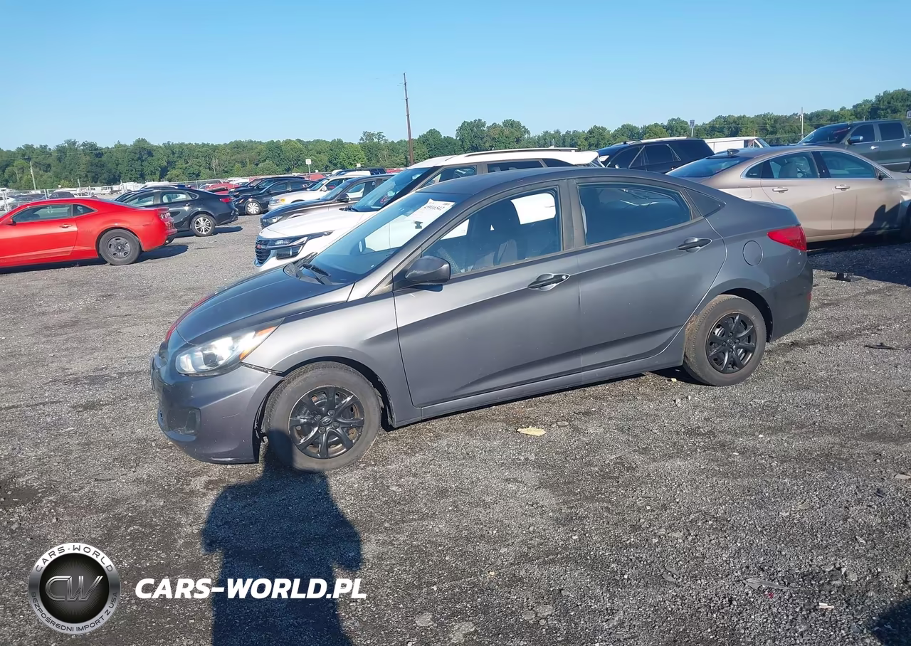 2012 Hyundai Accent Gls VIN:KMHCT4AE8CU051583 - 2