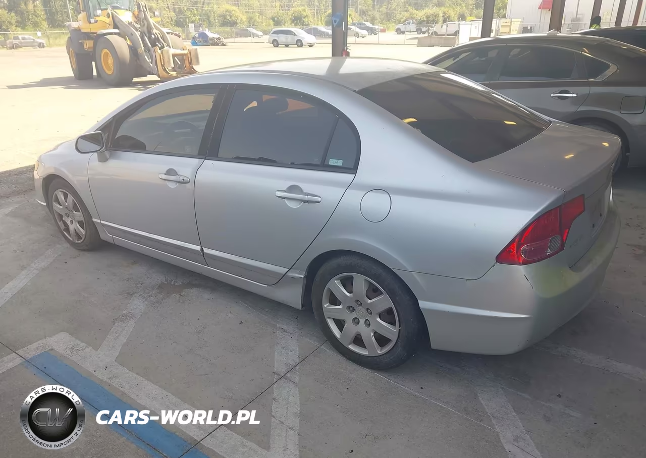 2008 Honda Civic Lx VIN:1HGFA16598L012448 - 3