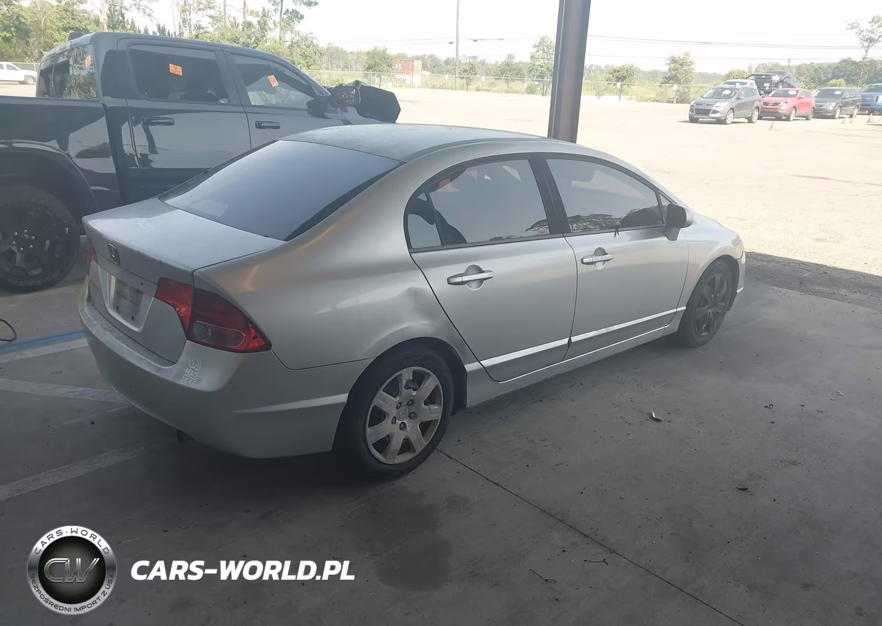 2008 Honda Civic Lx VIN:1HGFA16598L012448 - 4