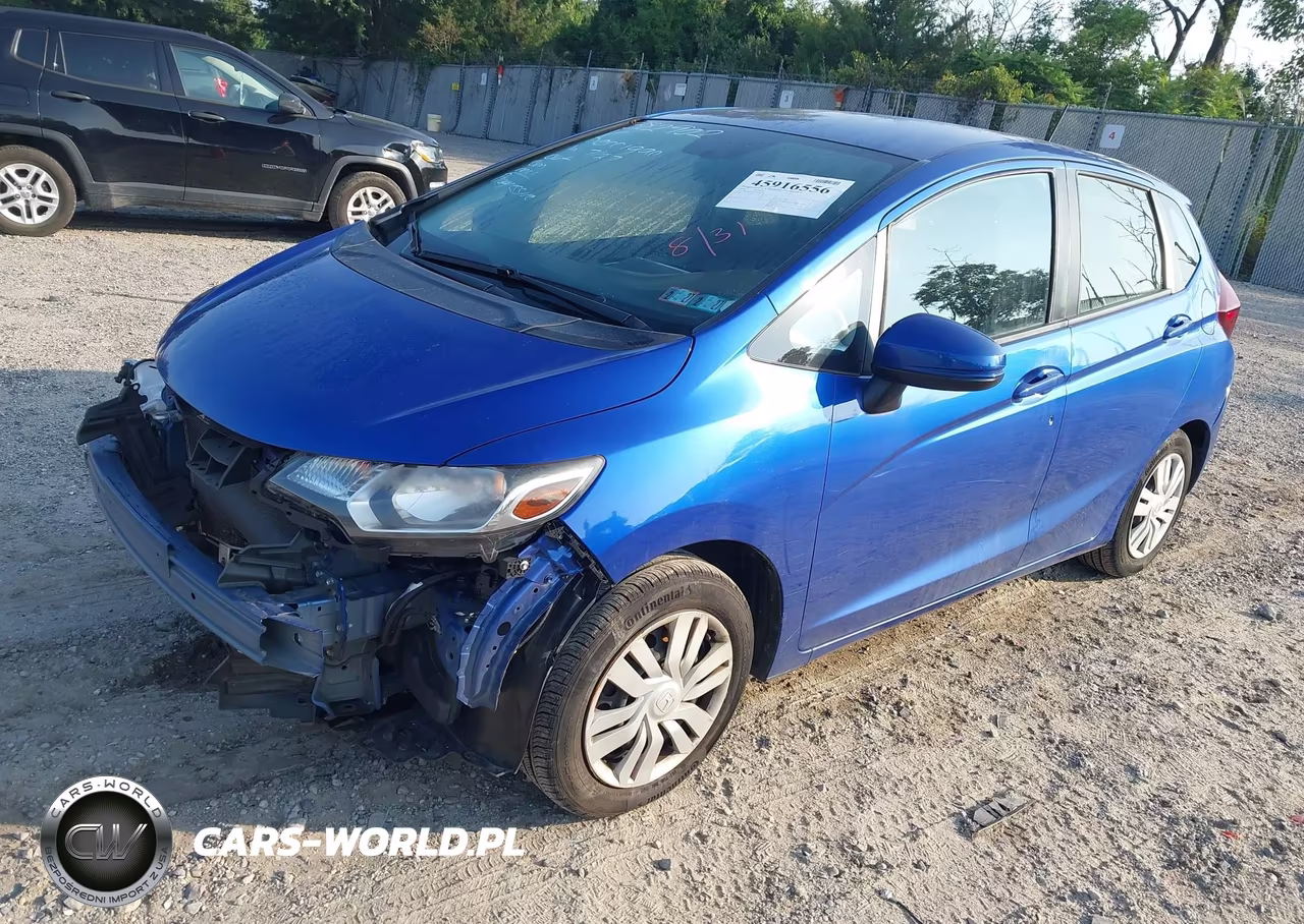 2016 Honda Fit Lx VIN:JHMGK5H51GX015936 - 2
